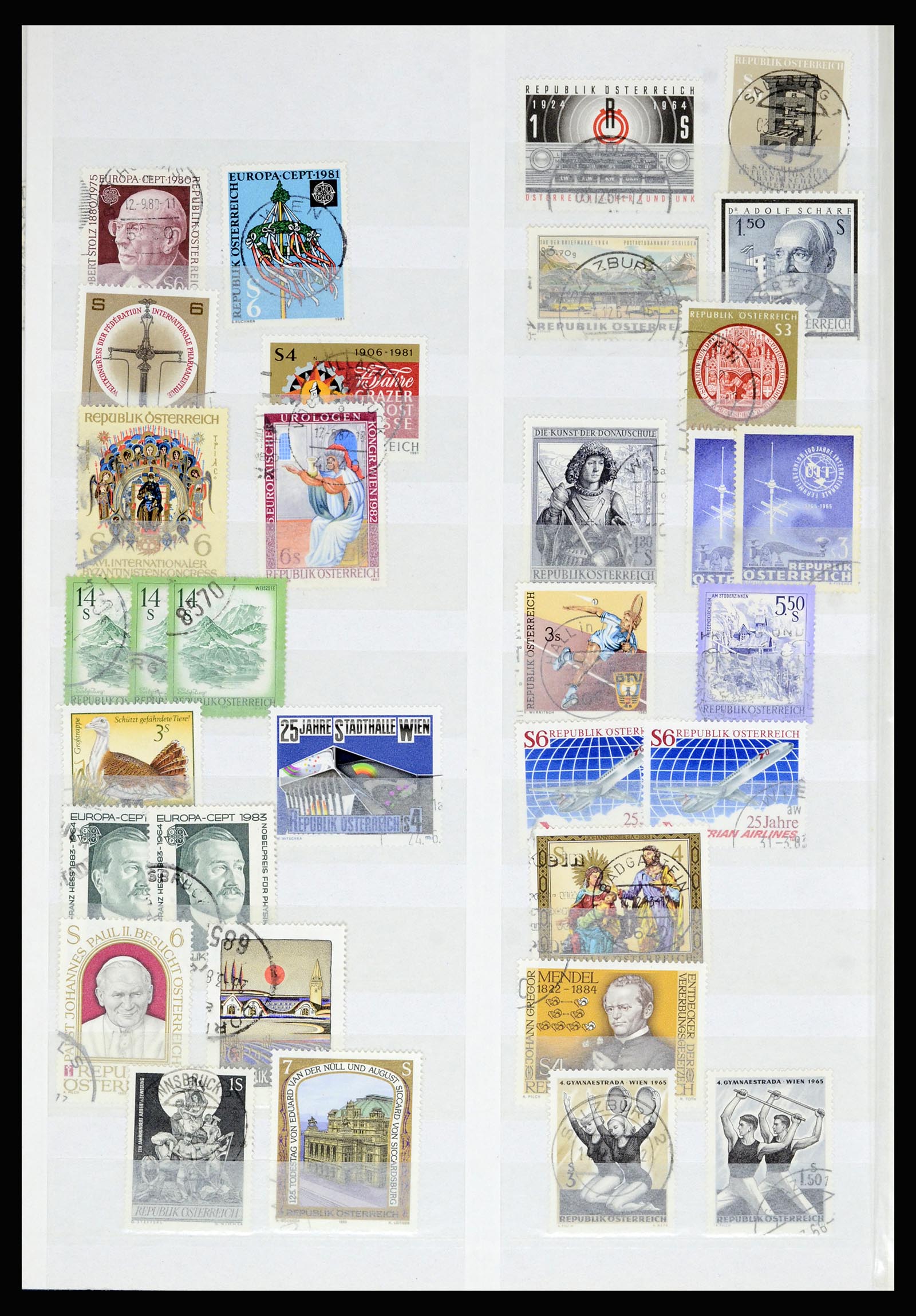 36764 195 - Postzegelverzameling 36764 Oostenrijk 1850-1980.