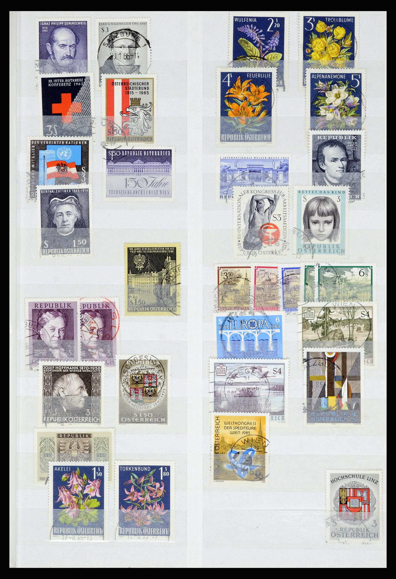 36764 196 - Postzegelverzameling 36764 Oostenrijk 1850-1980.