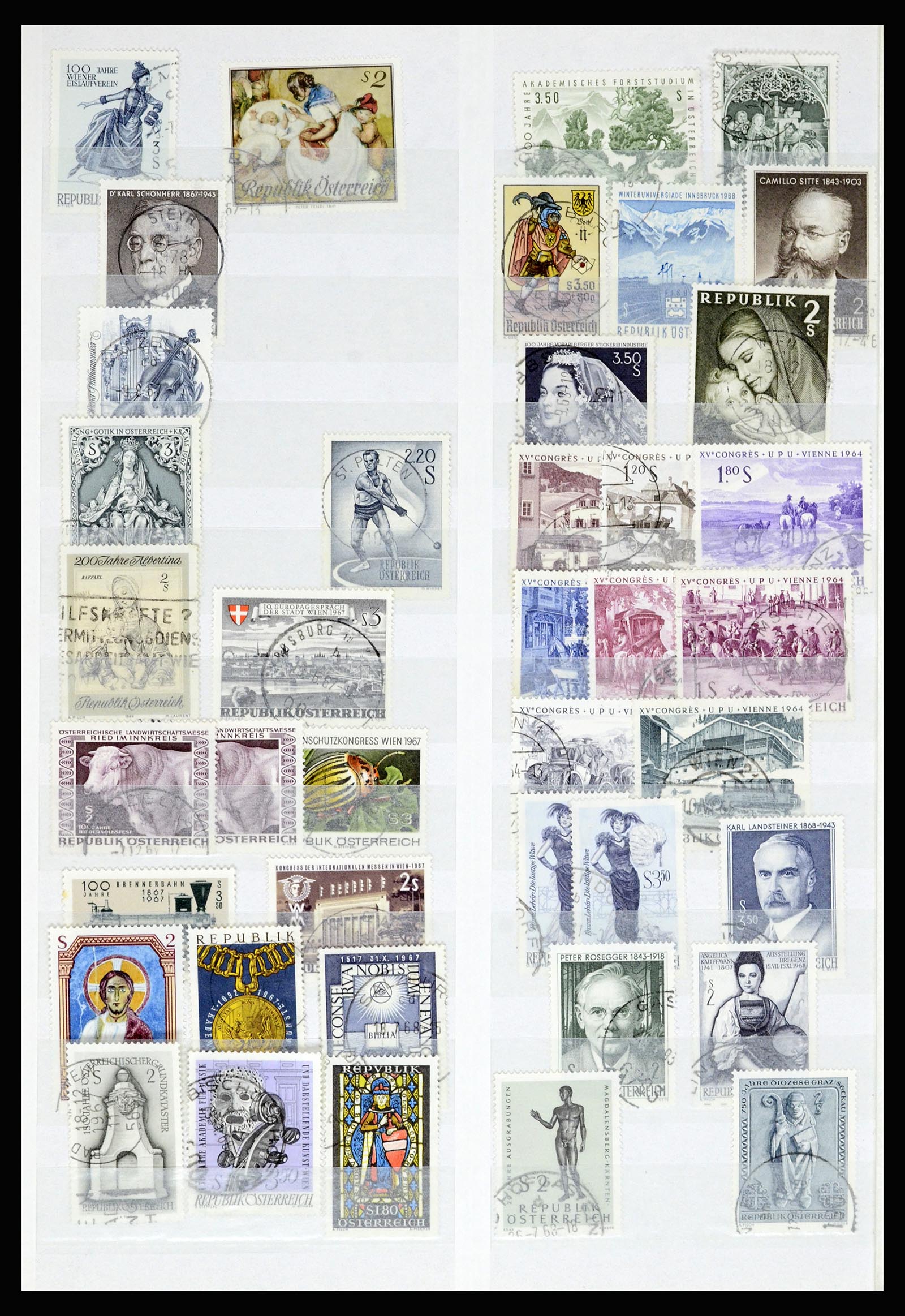 36764 197 - Postzegelverzameling 36764 Oostenrijk 1850-1980.