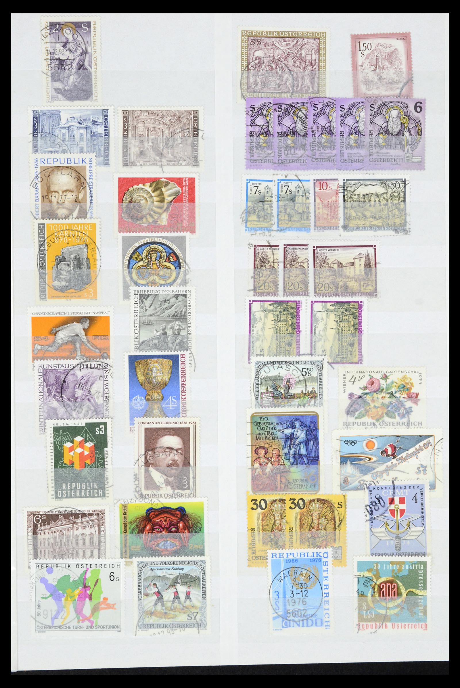 36764 204 - Postzegelverzameling 36764 Oostenrijk 1850-1980.