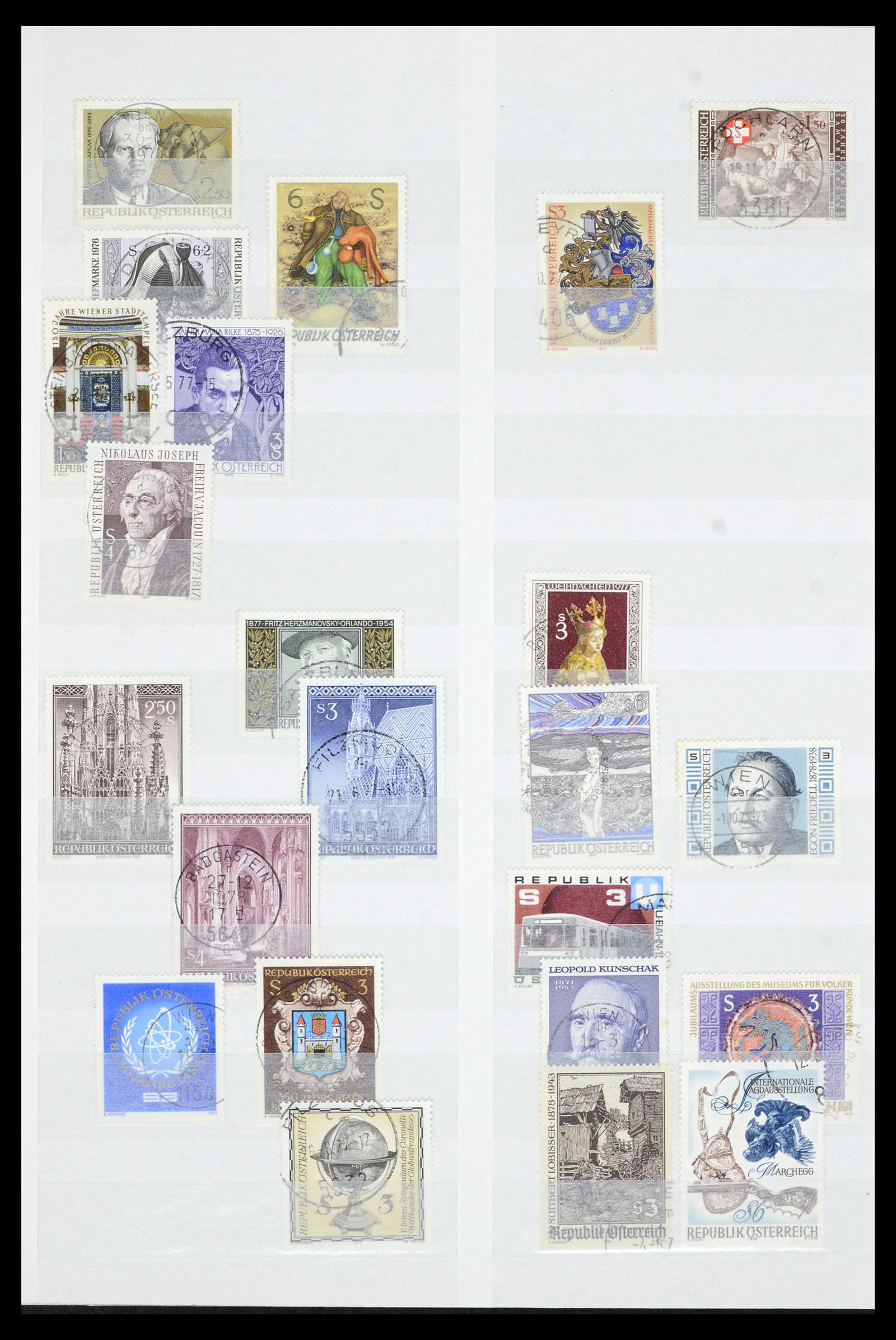 36764 205 - Postzegelverzameling 36764 Oostenrijk 1850-1980.