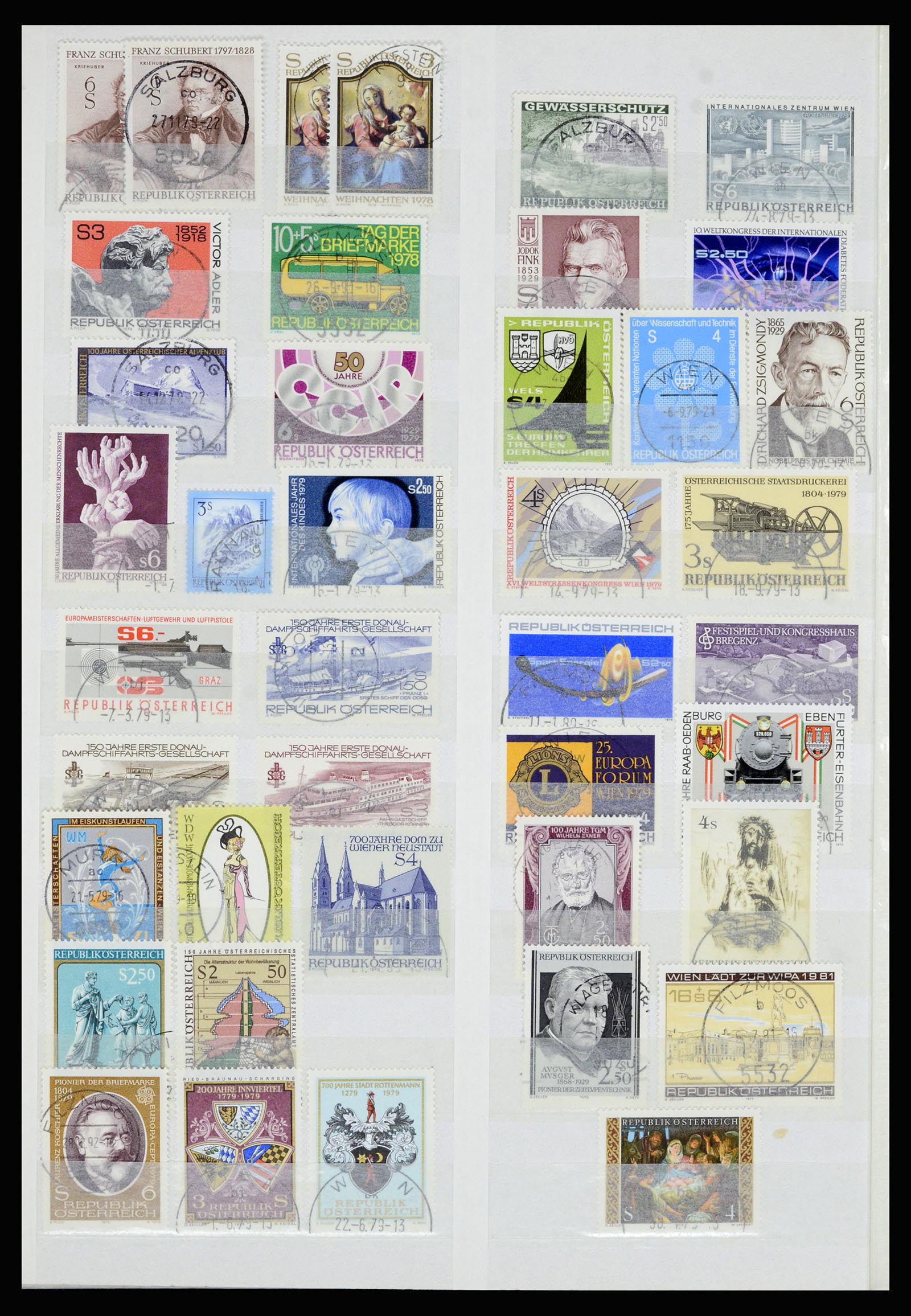 36764 207 - Postzegelverzameling 36764 Oostenrijk 1850-1980.