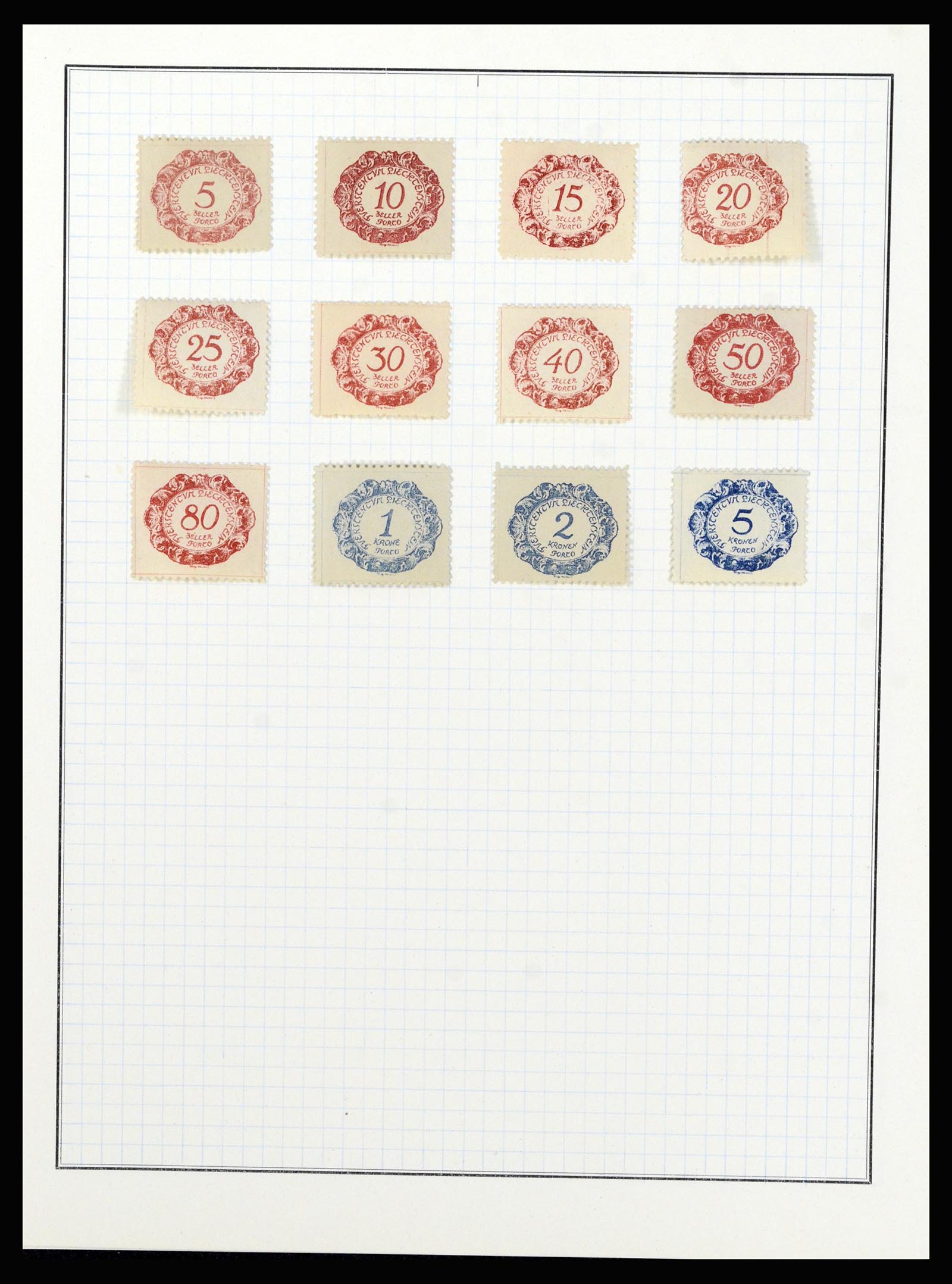 36766 035 - Stamp collection 36766 Liechtenstein 1912-1955.