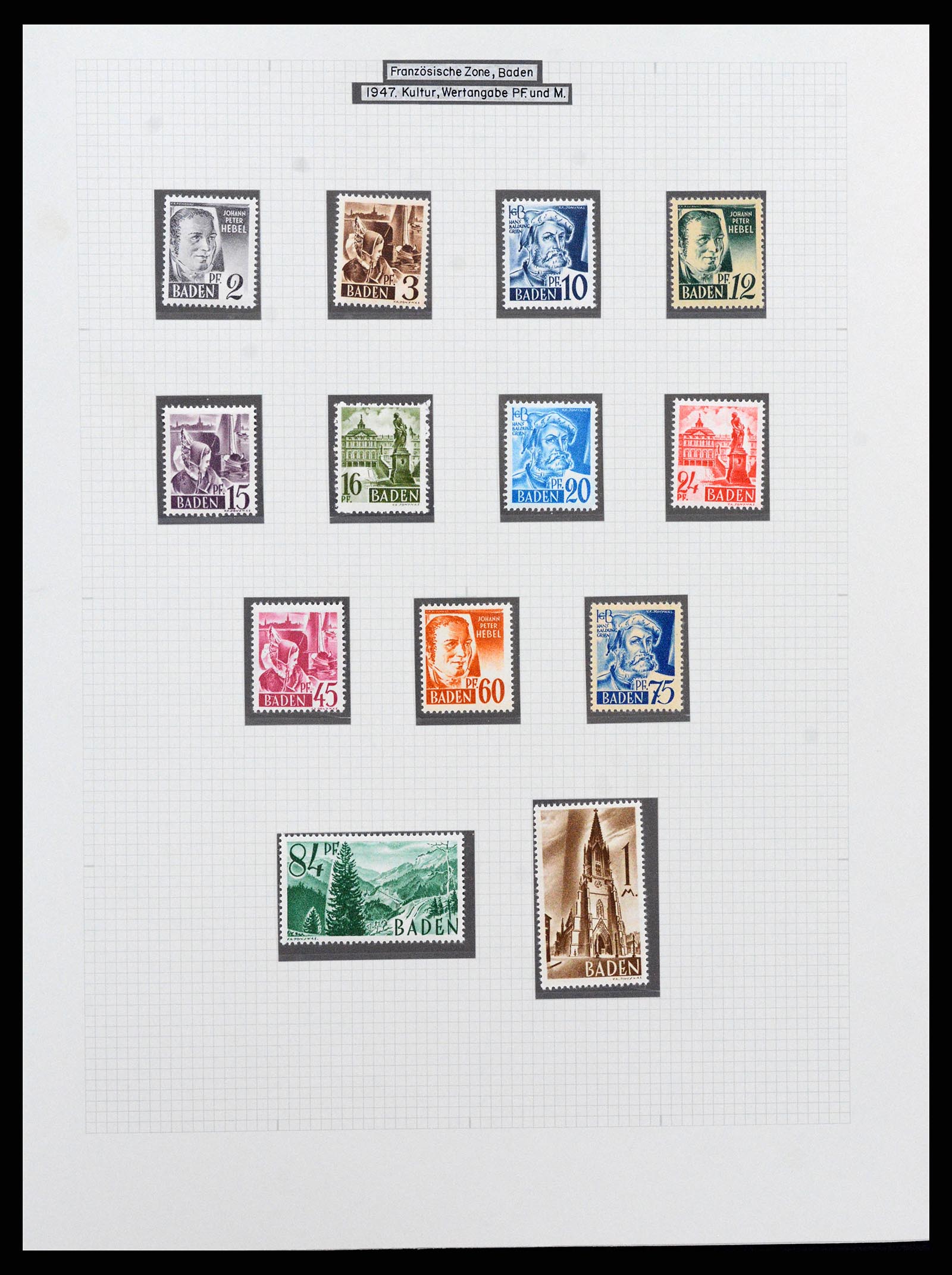 36771 006 - Stamp collection 36771 Germany 1945-1970.