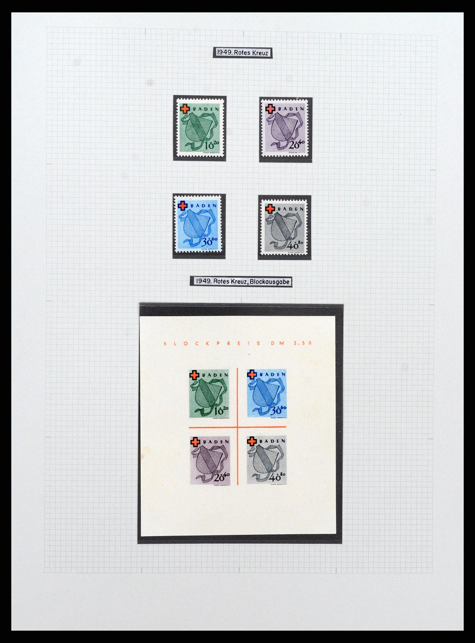 36771 009 - Postzegelverzameling 36771 Duitsland 1945-1970.