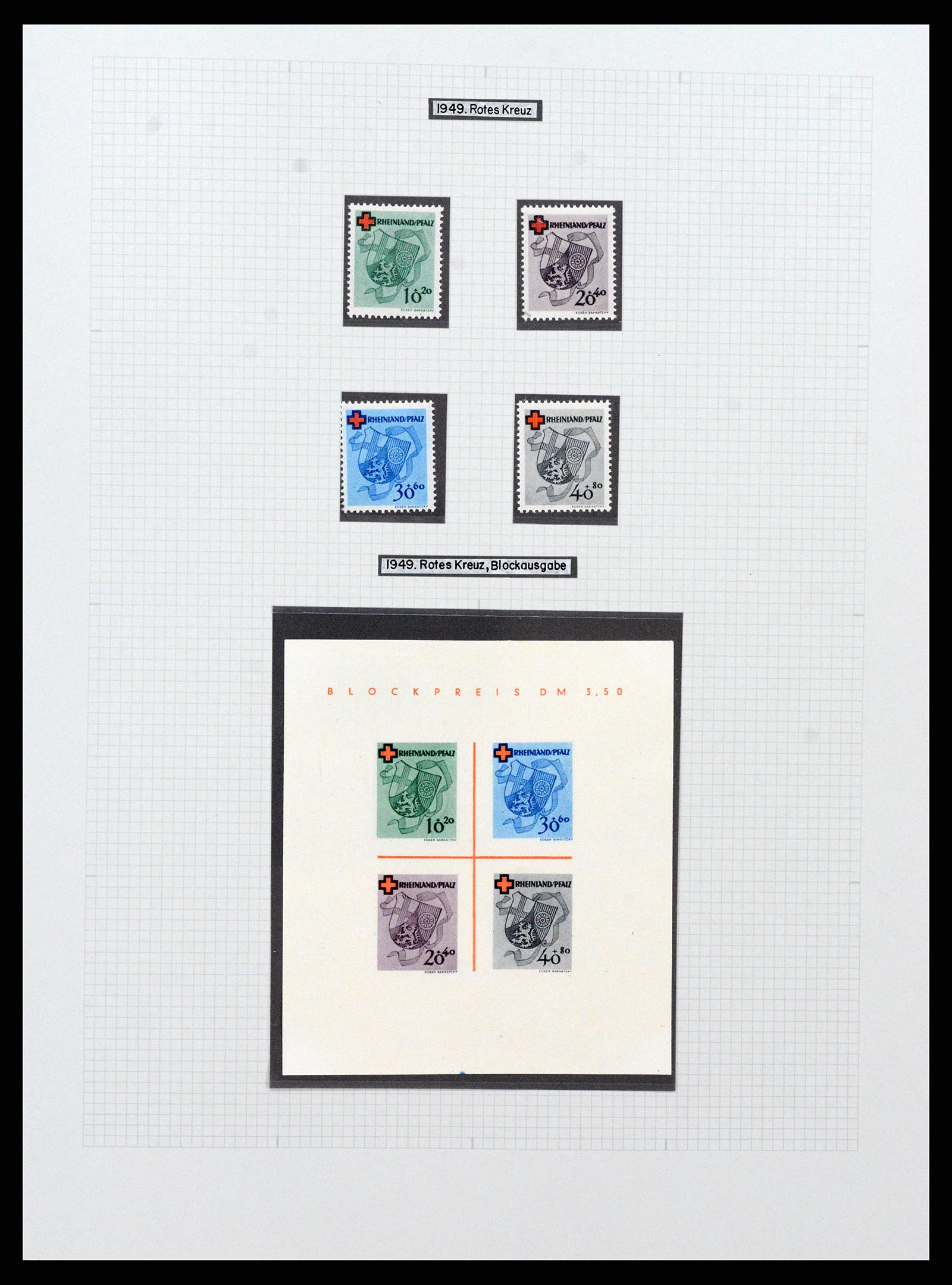 36771 012 - Stamp collection 36771 Germany 1945-1970.