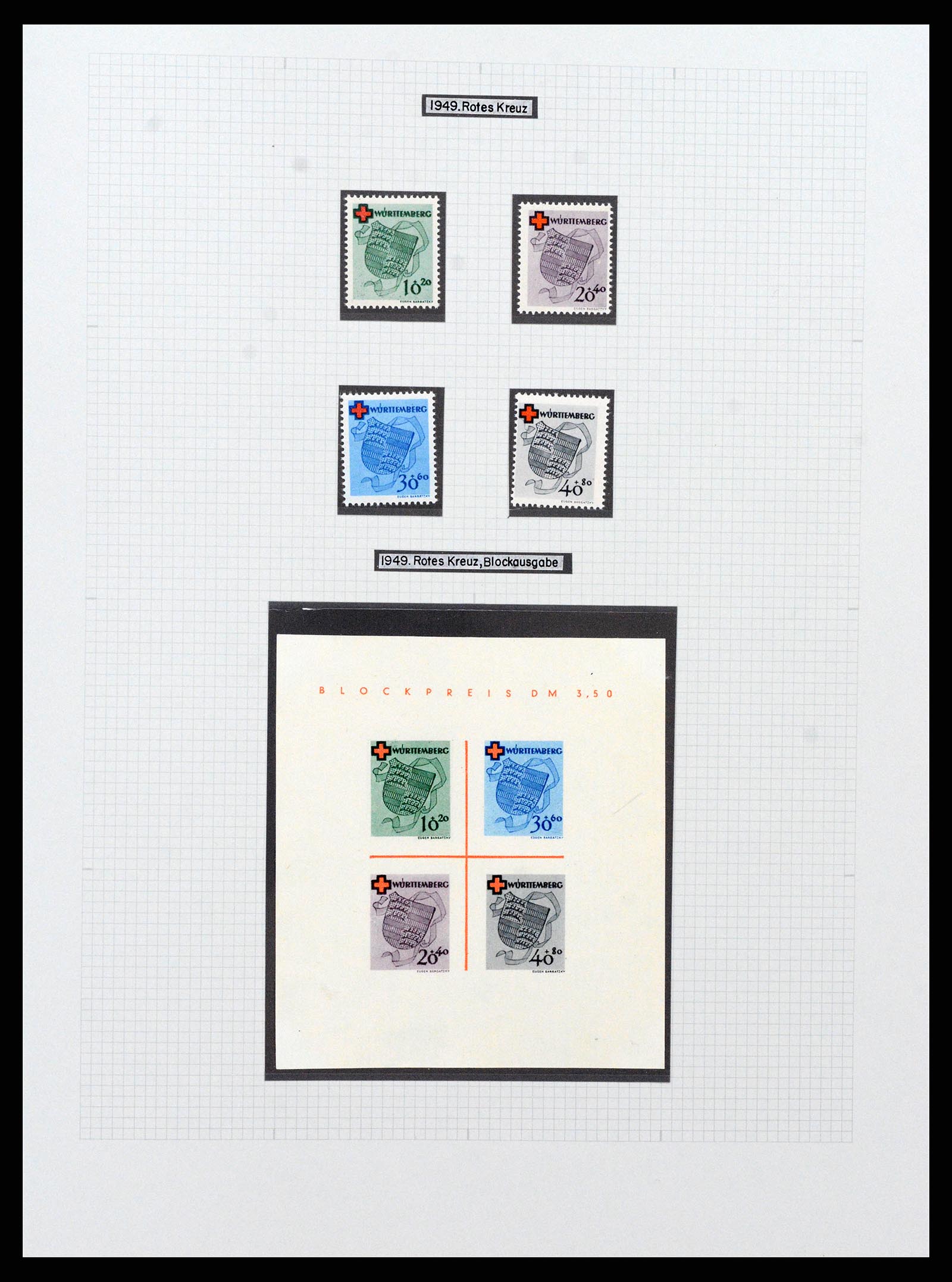 36771 015 - Stamp collection 36771 Germany 1945-1970.