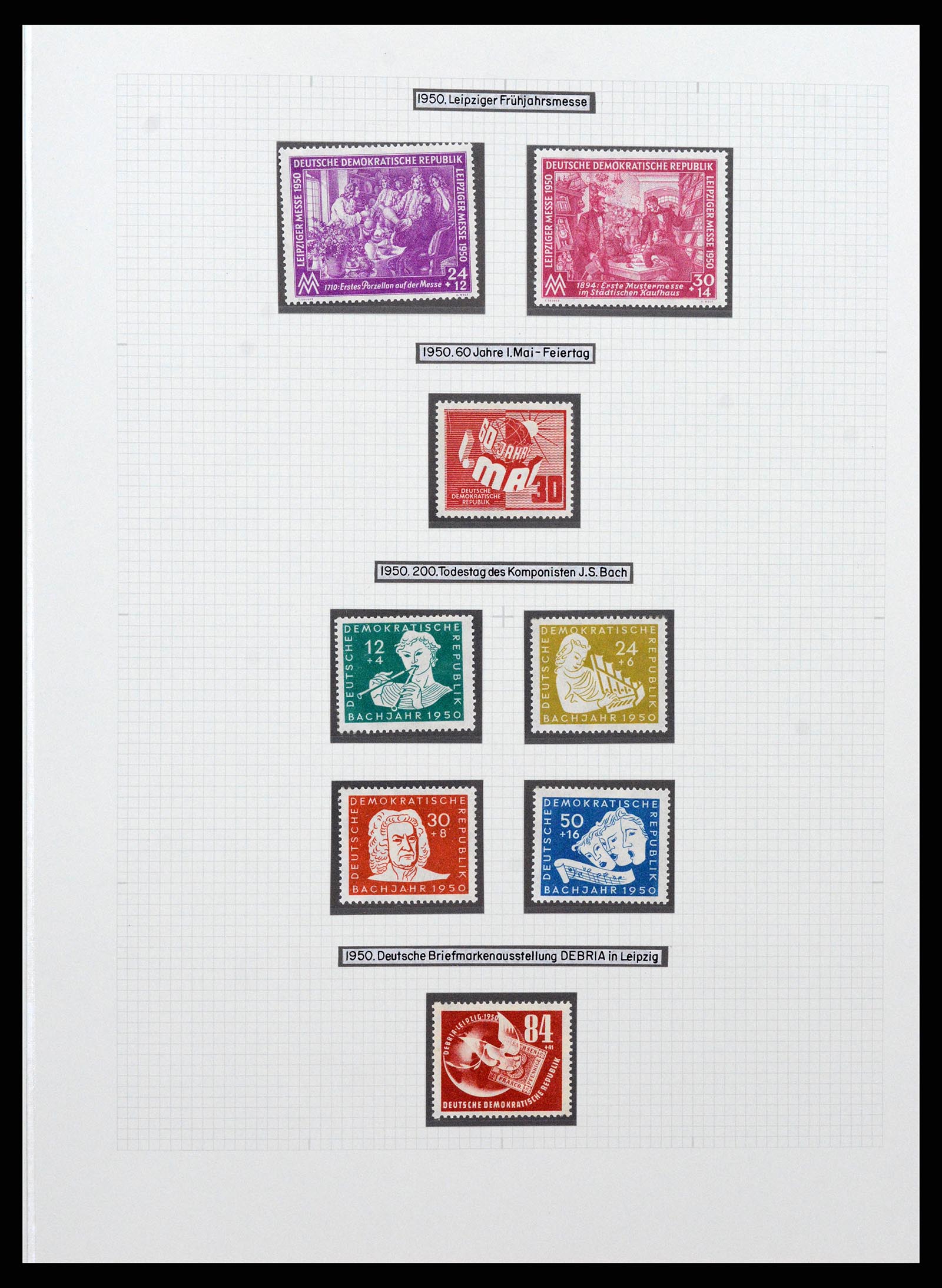 36771 024 - Stamp collection 36771 Germany 1945-1970.