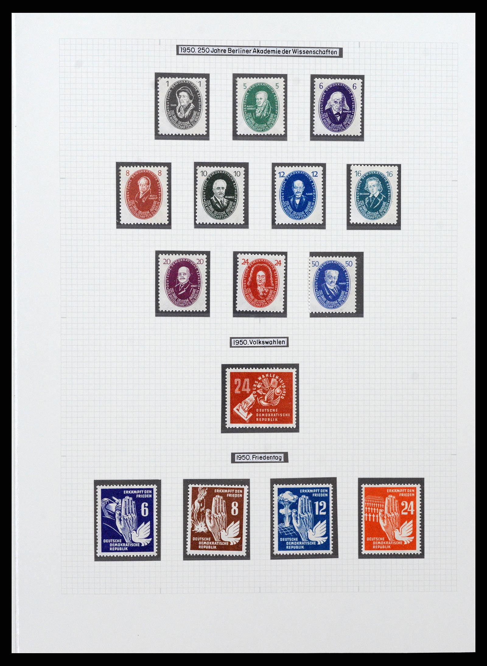 36771 025 - Stamp collection 36771 Germany 1945-1970.