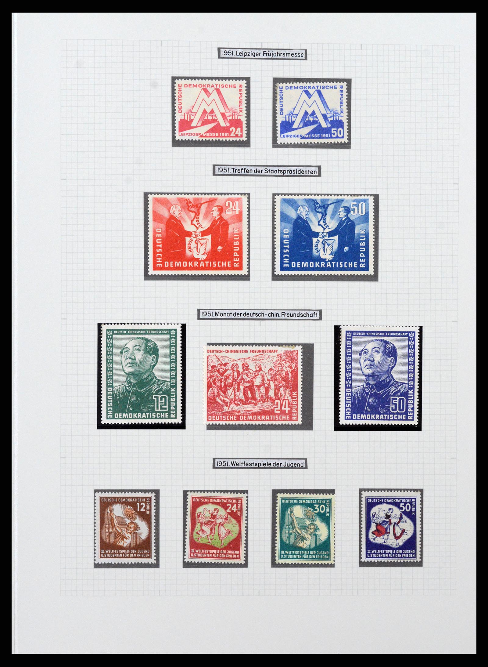 36771 026 - Stamp collection 36771 Germany 1945-1970.