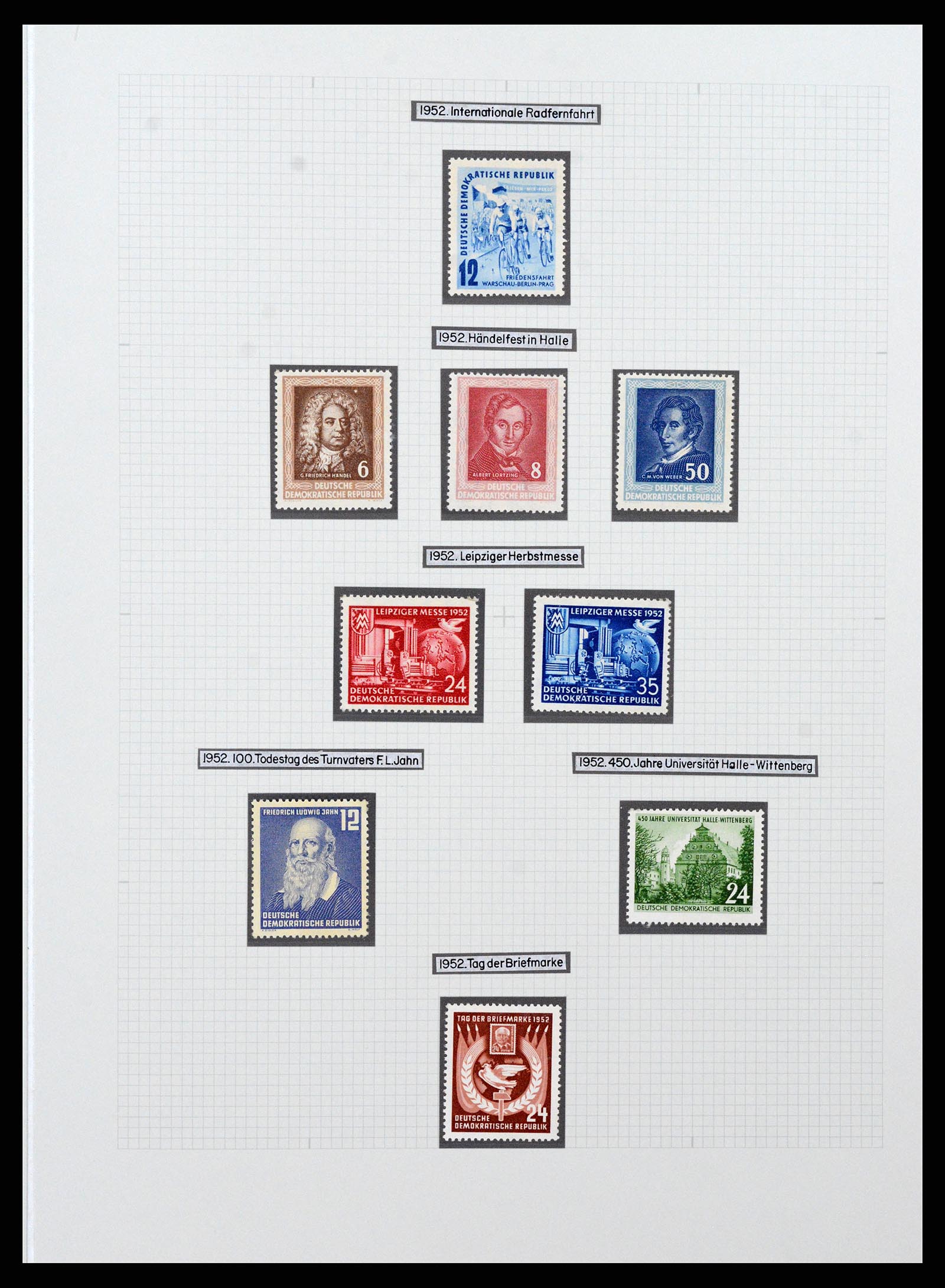 36771 028 - Stamp collection 36771 Germany 1945-1970.