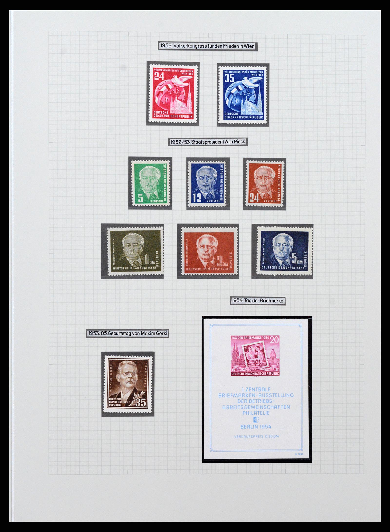 36771 029 - Stamp collection 36771 Germany 1945-1970.