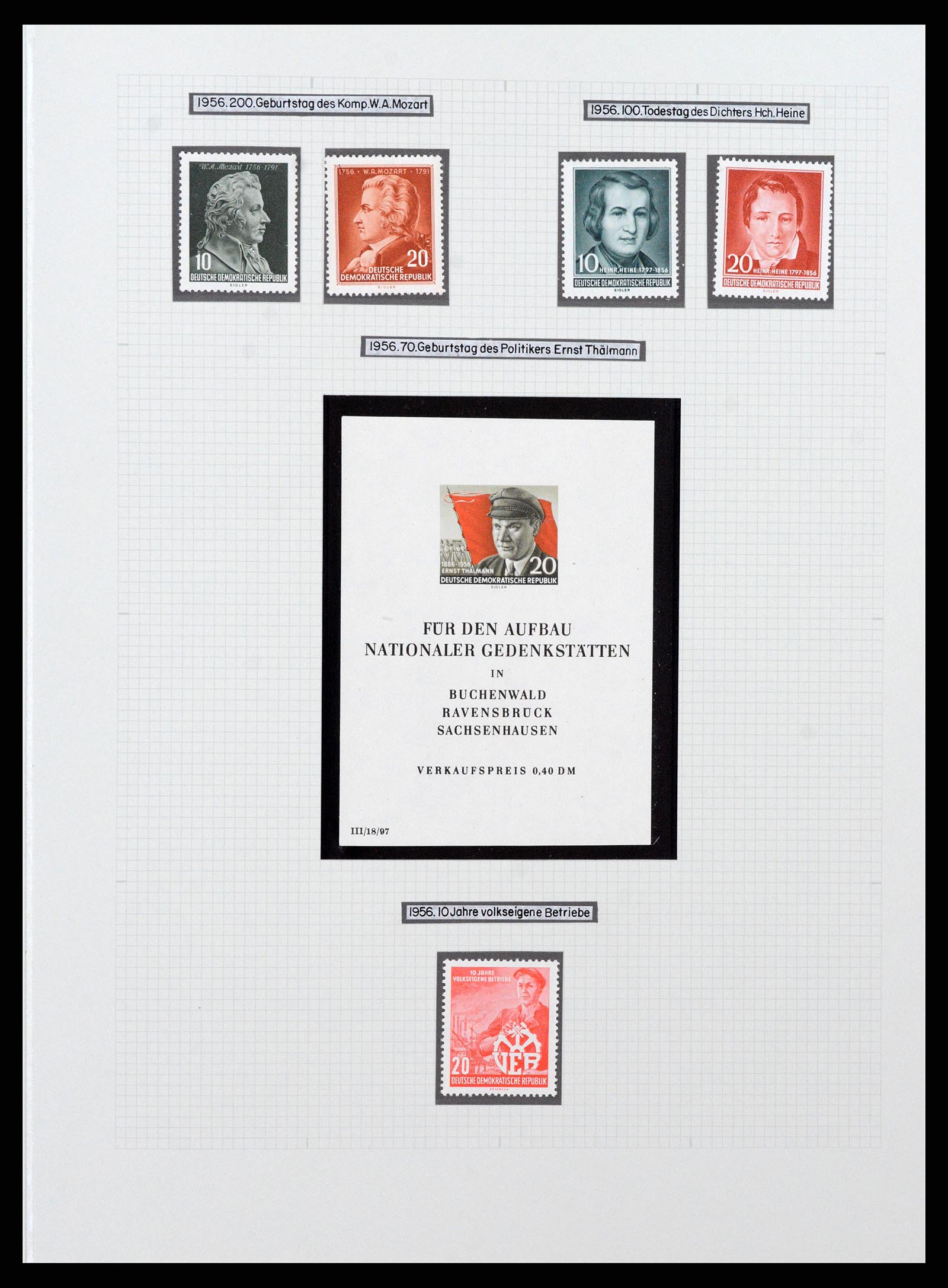 36771 031 - Stamp collection 36771 Germany 1945-1970.