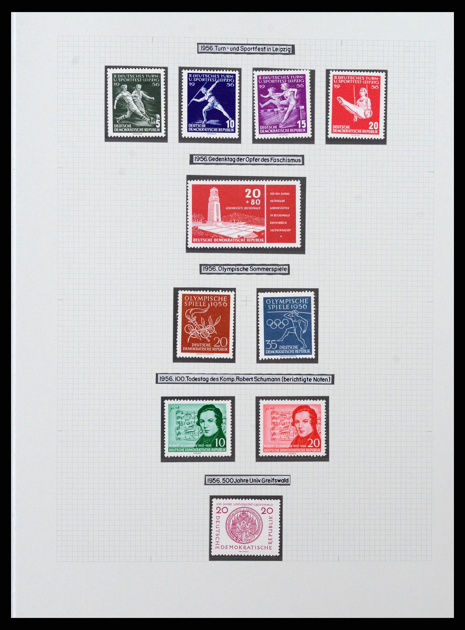 36771 032 - Stamp collection 36771 Germany 1945-1970.