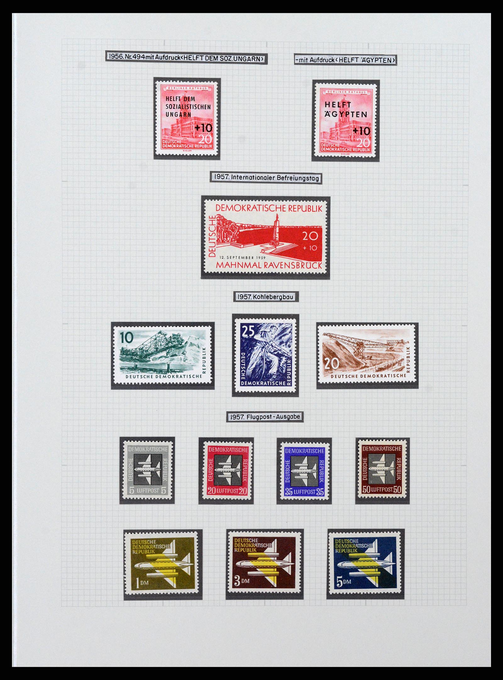 36771 033 - Stamp collection 36771 Germany 1945-1970.