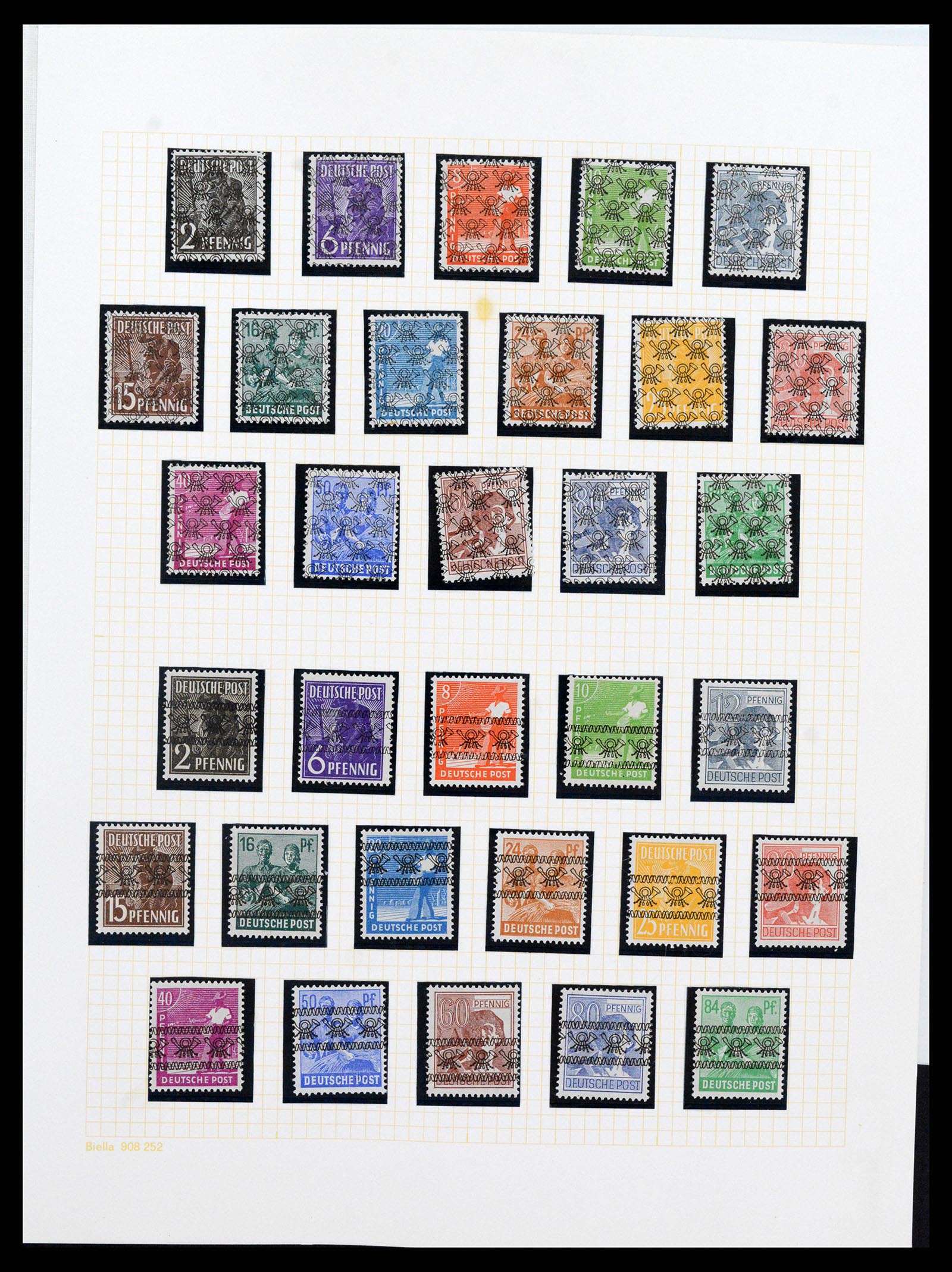 36771 049 - Stamp collection 36771 Germany 1945-1970.