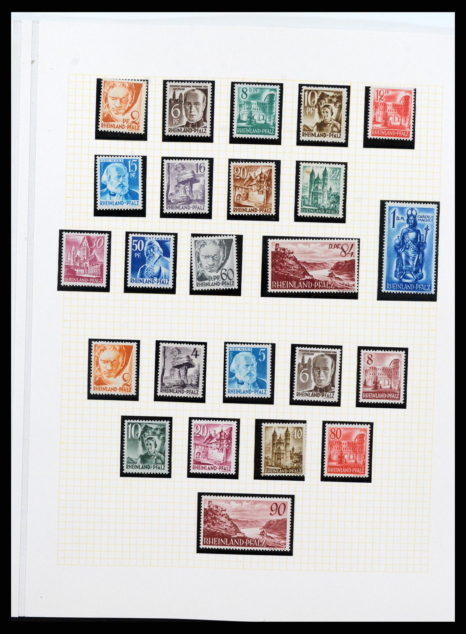 36771 051 - Stamp collection 36771 Germany 1945-1970.