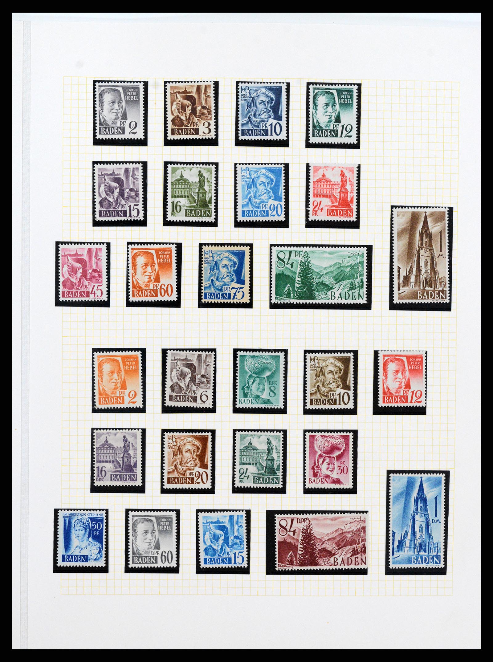 36771 052 - Stamp collection 36771 Germany 1945-1970.