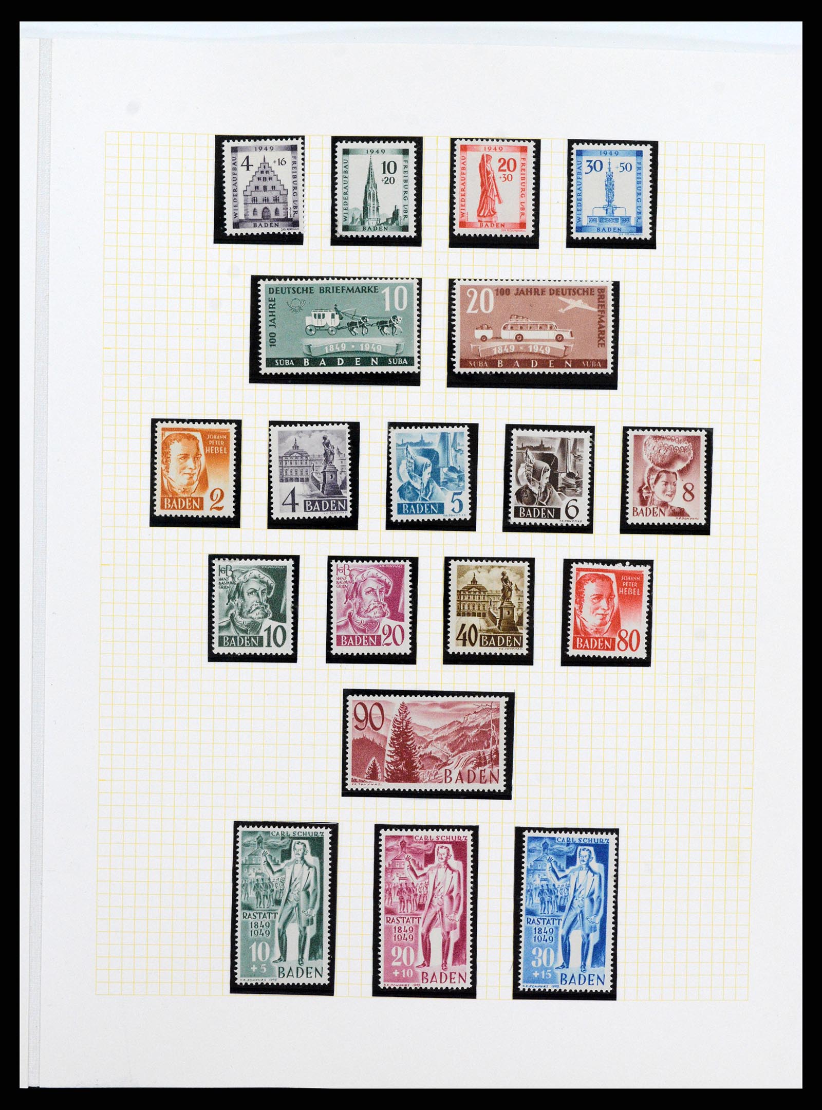 36771 053 - Stamp collection 36771 Germany 1945-1970.