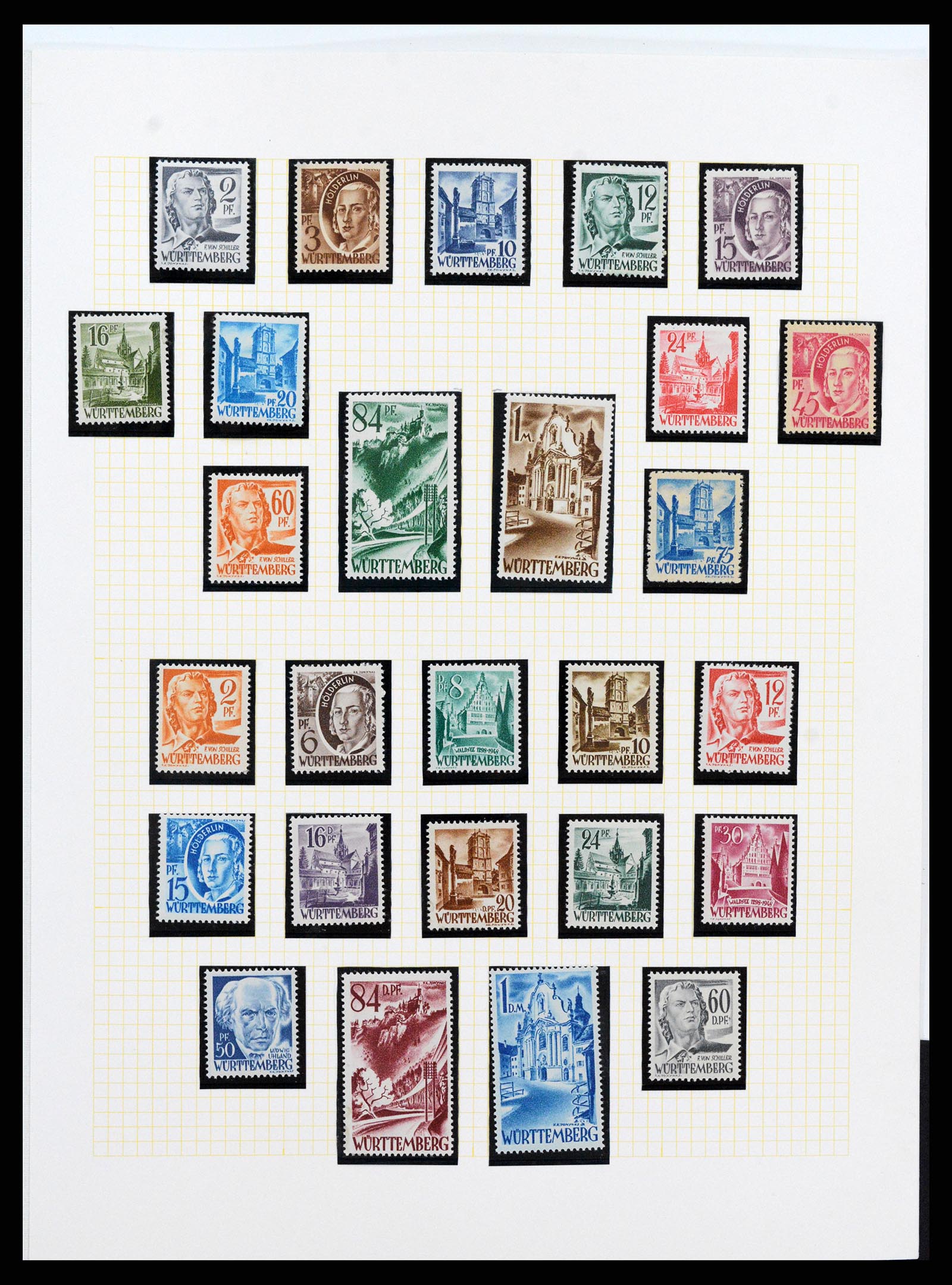 36771 054 - Stamp collection 36771 Germany 1945-1970.