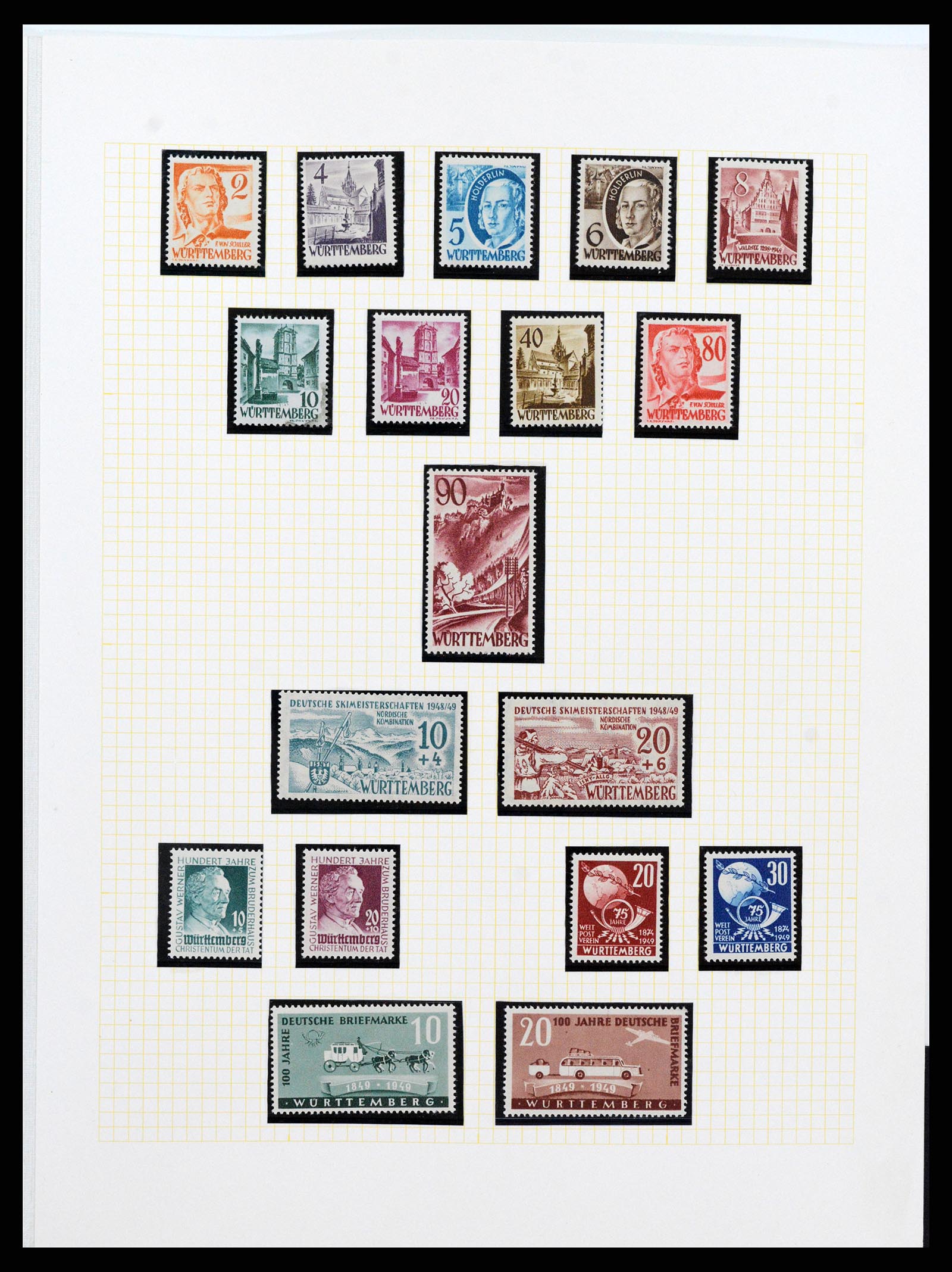 36771 055 - Stamp collection 36771 Germany 1945-1970.