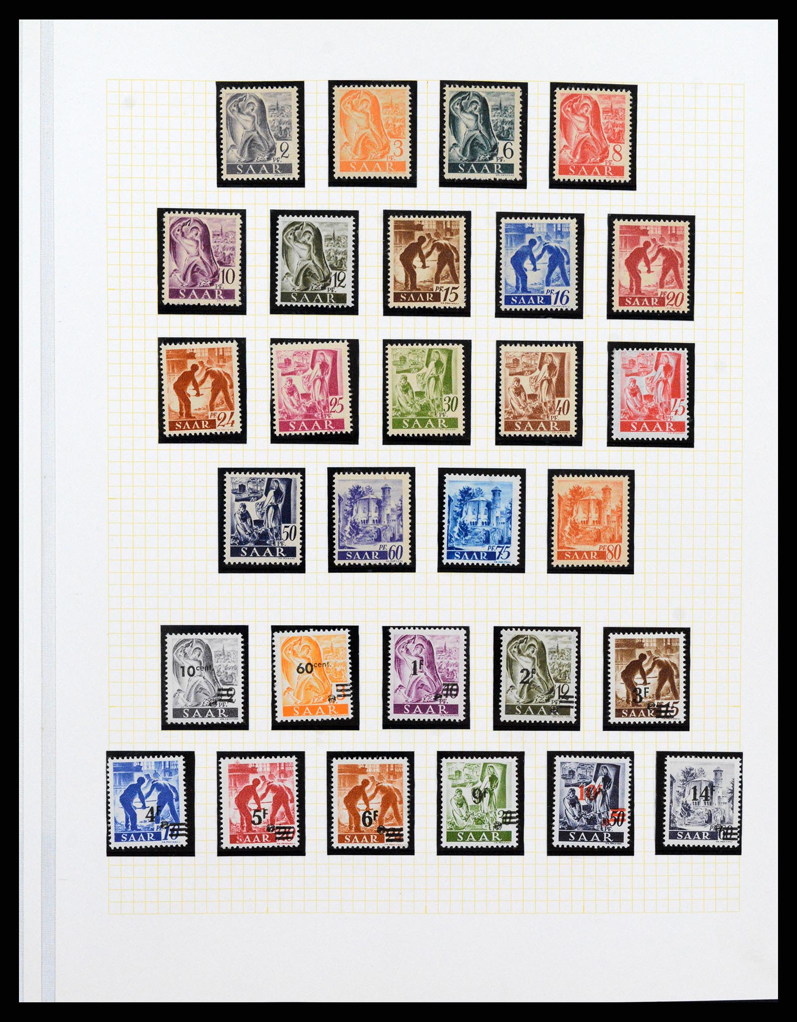 36771 056 - Stamp collection 36771 Germany 1945-1970.