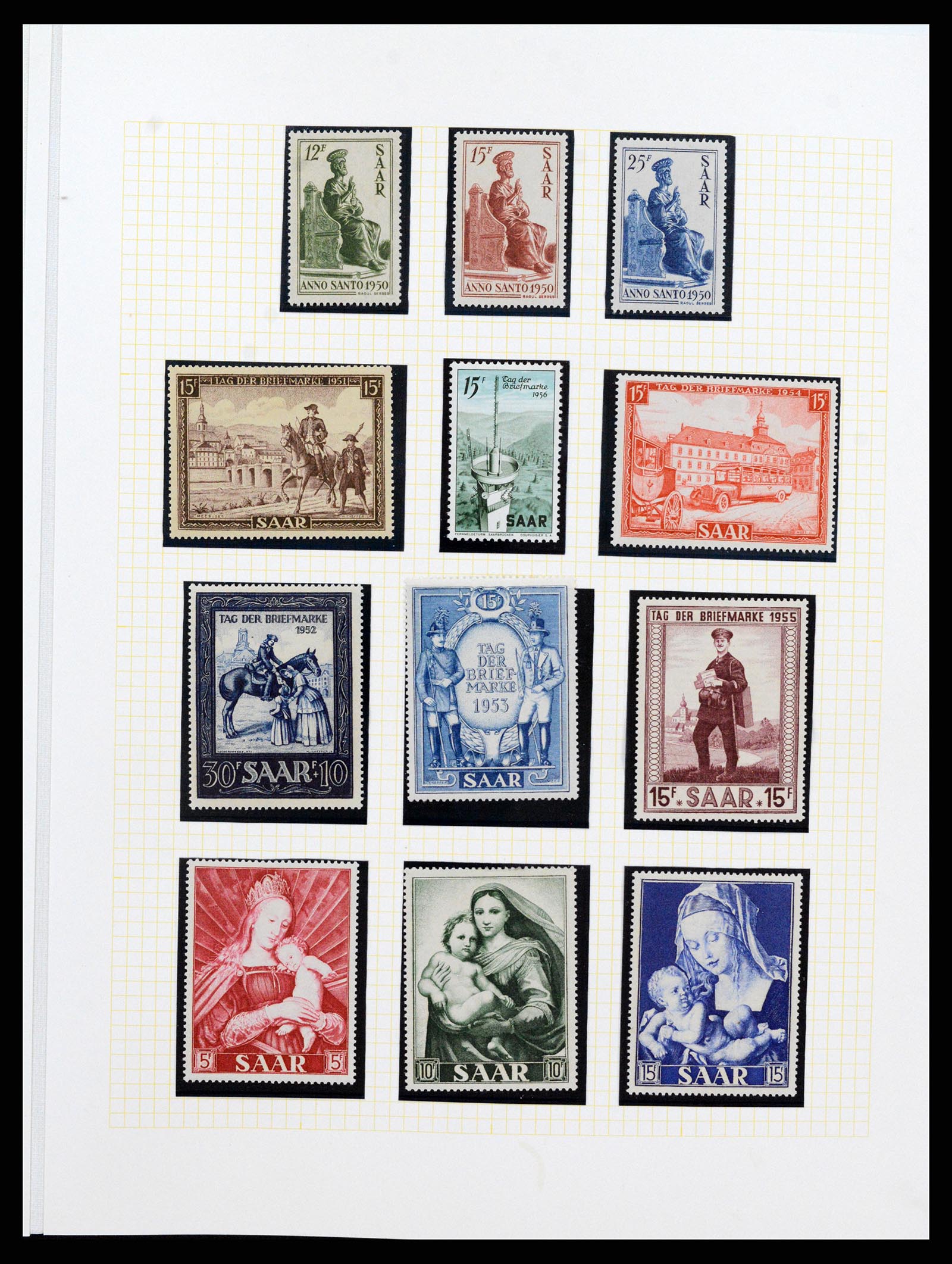 36771 059 - Stamp collection 36771 Germany 1945-1970.