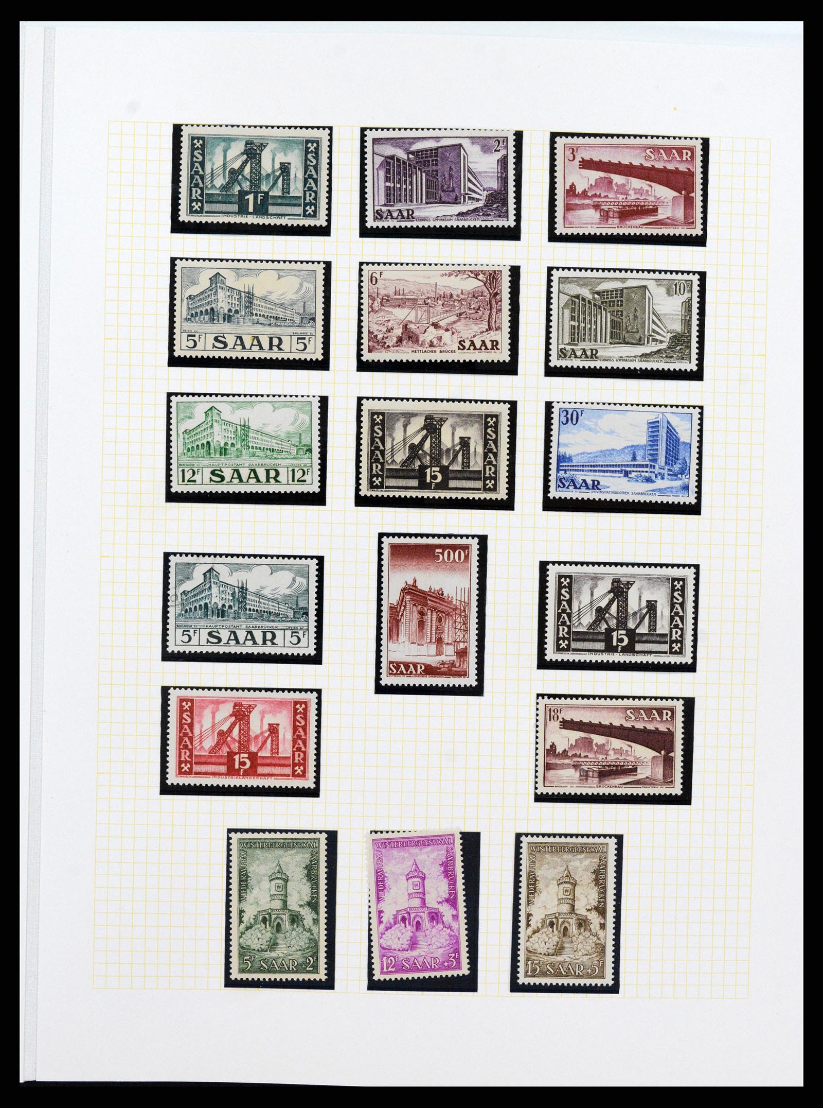 36771 060 - Stamp collection 36771 Germany 1945-1970.