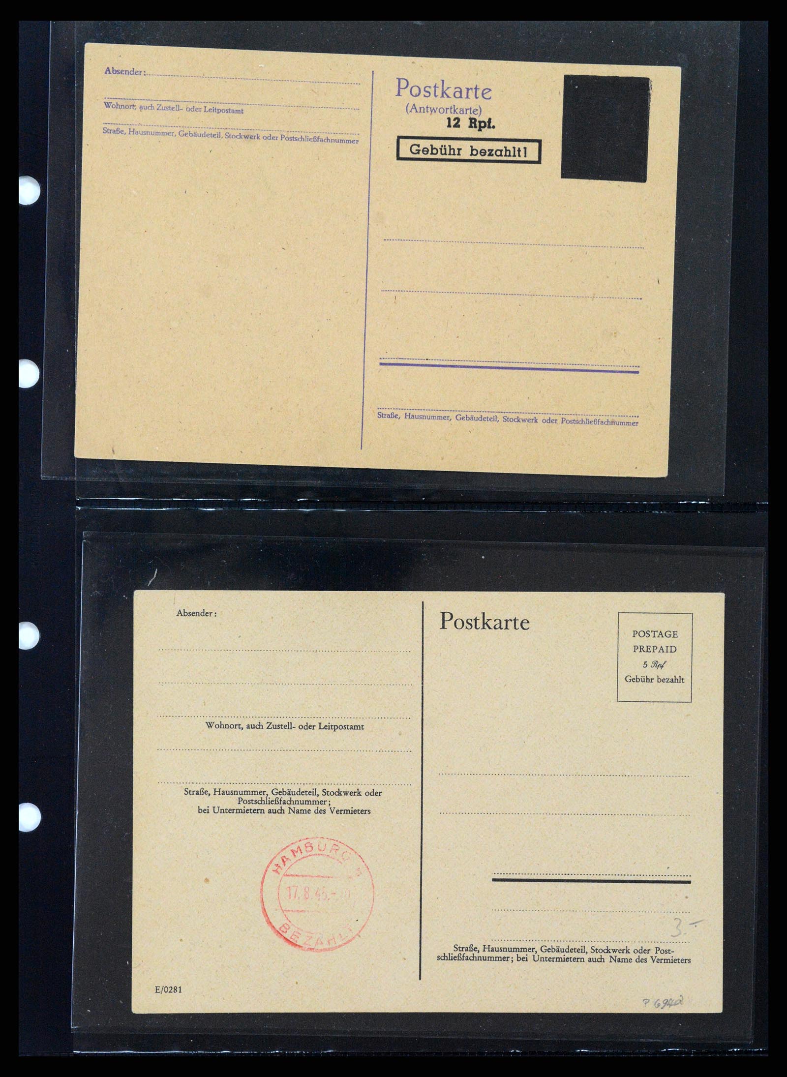 36771 264 - Postzegelverzameling 36771 Duitsland 1945-1970.