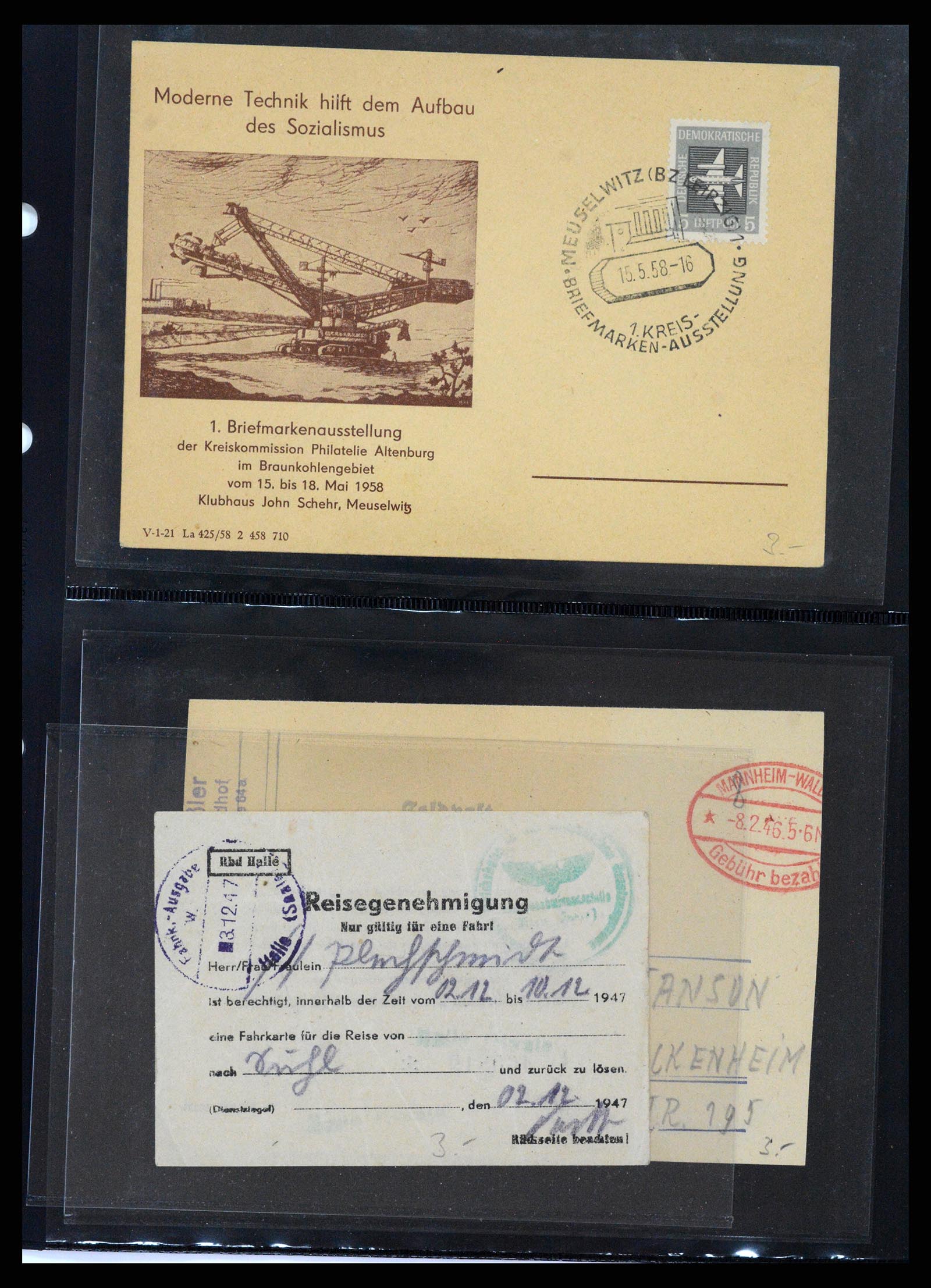 36771 268 - Postzegelverzameling 36771 Duitsland 1945-1970.