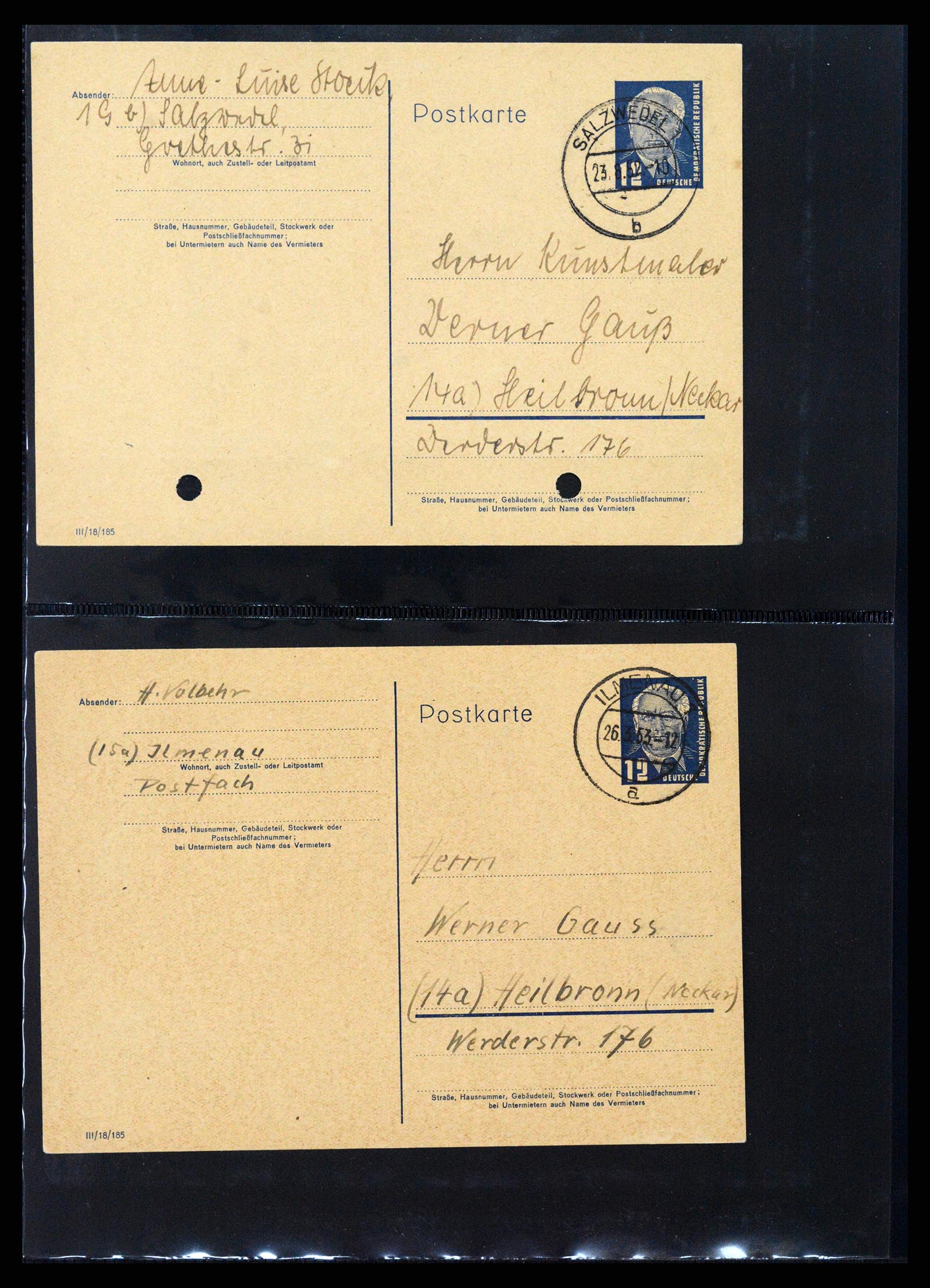 36771 276 - Postzegelverzameling 36771 Duitsland 1945-1970.