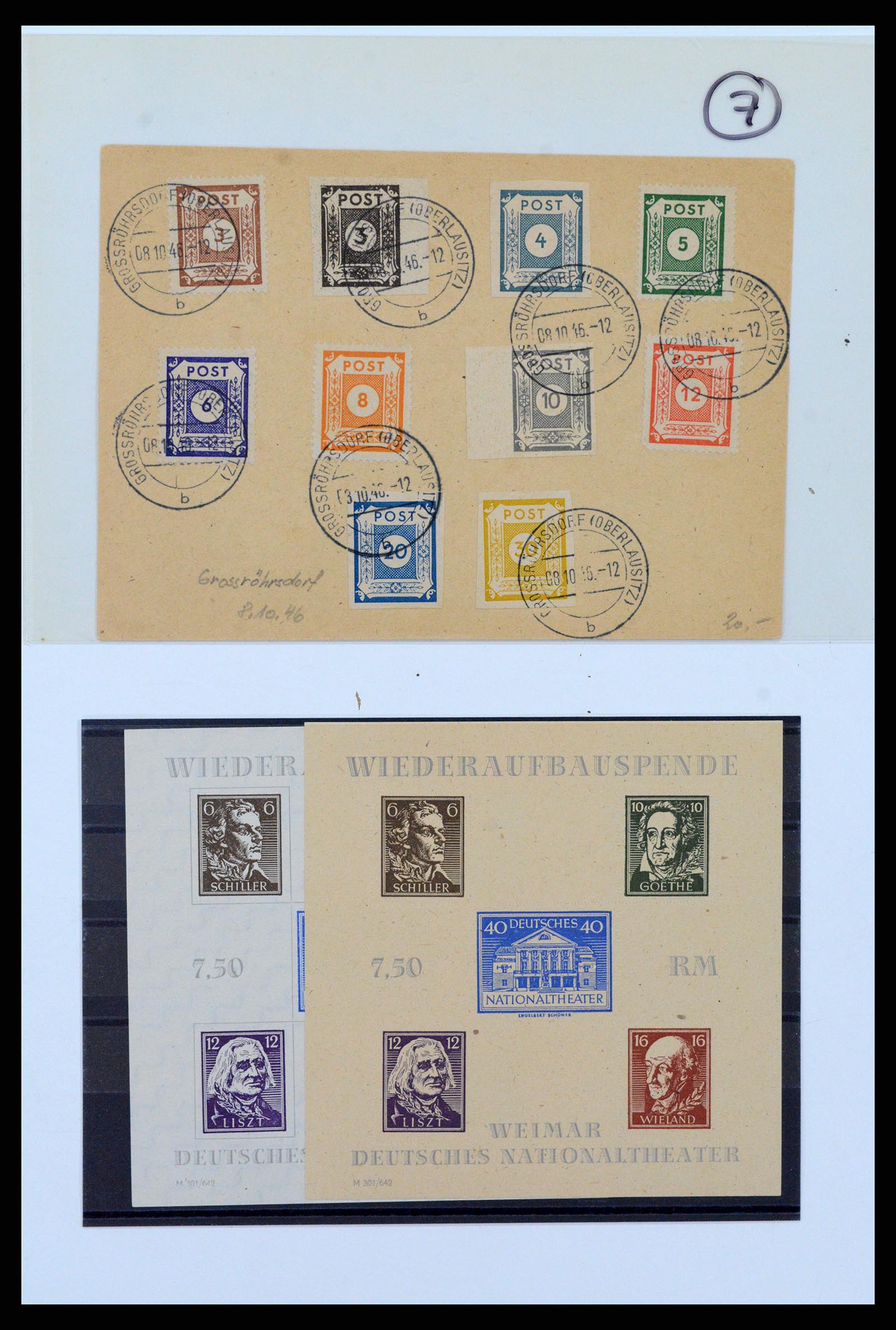 36771 279 - Postzegelverzameling 36771 Duitsland 1945-1970.