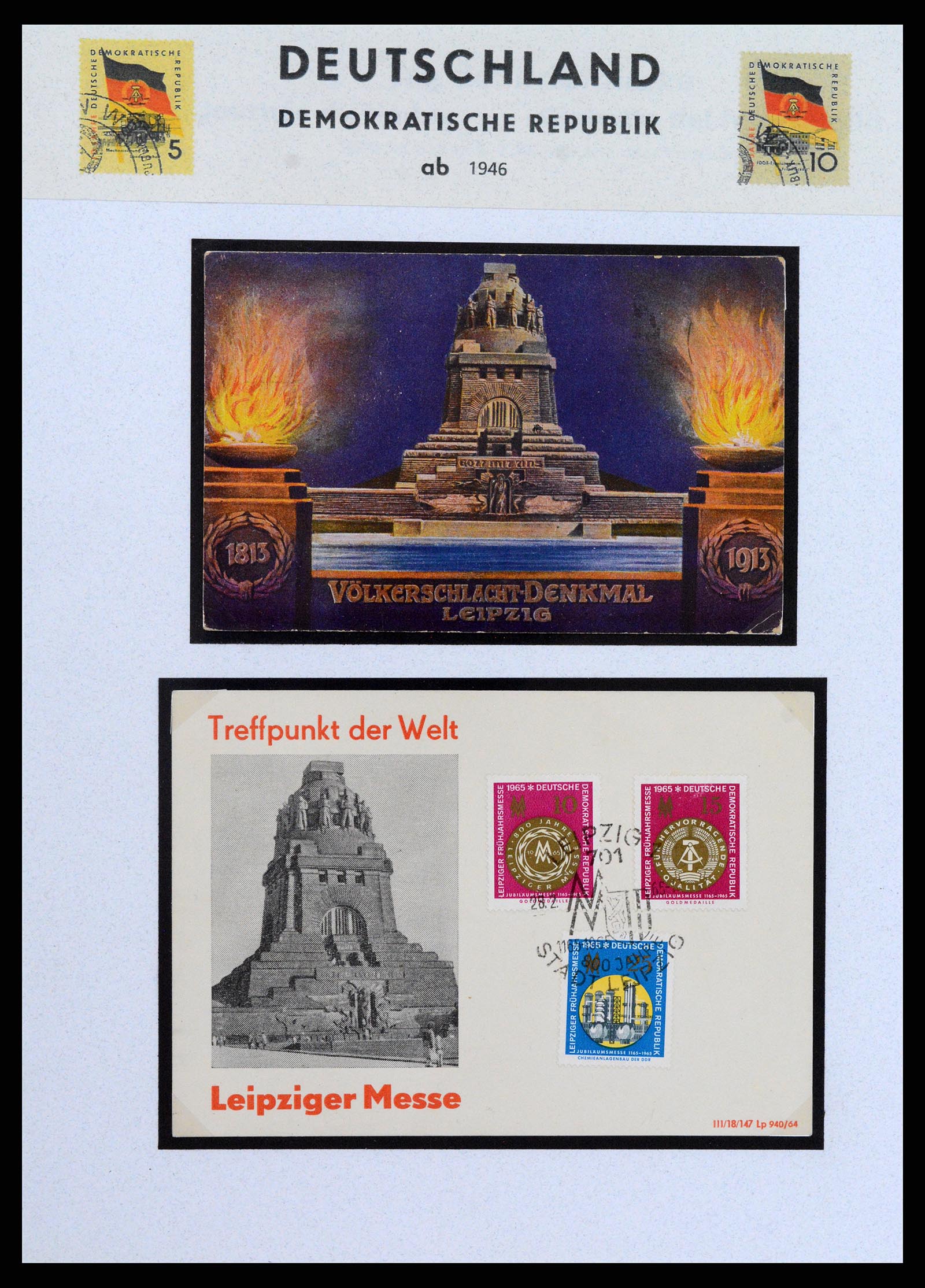 36771 301 - Postzegelverzameling 36771 Duitsland 1945-1970.