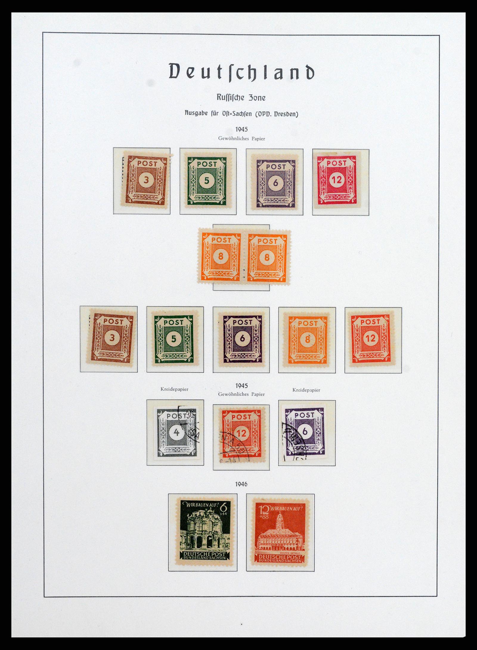 36771 303 - Postzegelverzameling 36771 Duitsland 1945-1970.