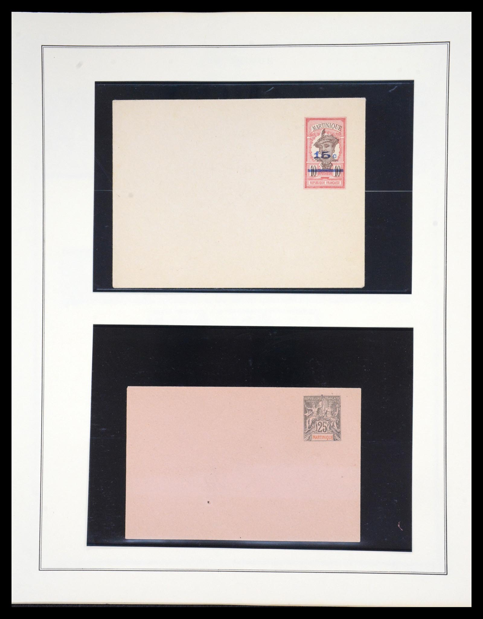 36772 008 - Postzegelverzameling 36772 Martinique 1886-1947.