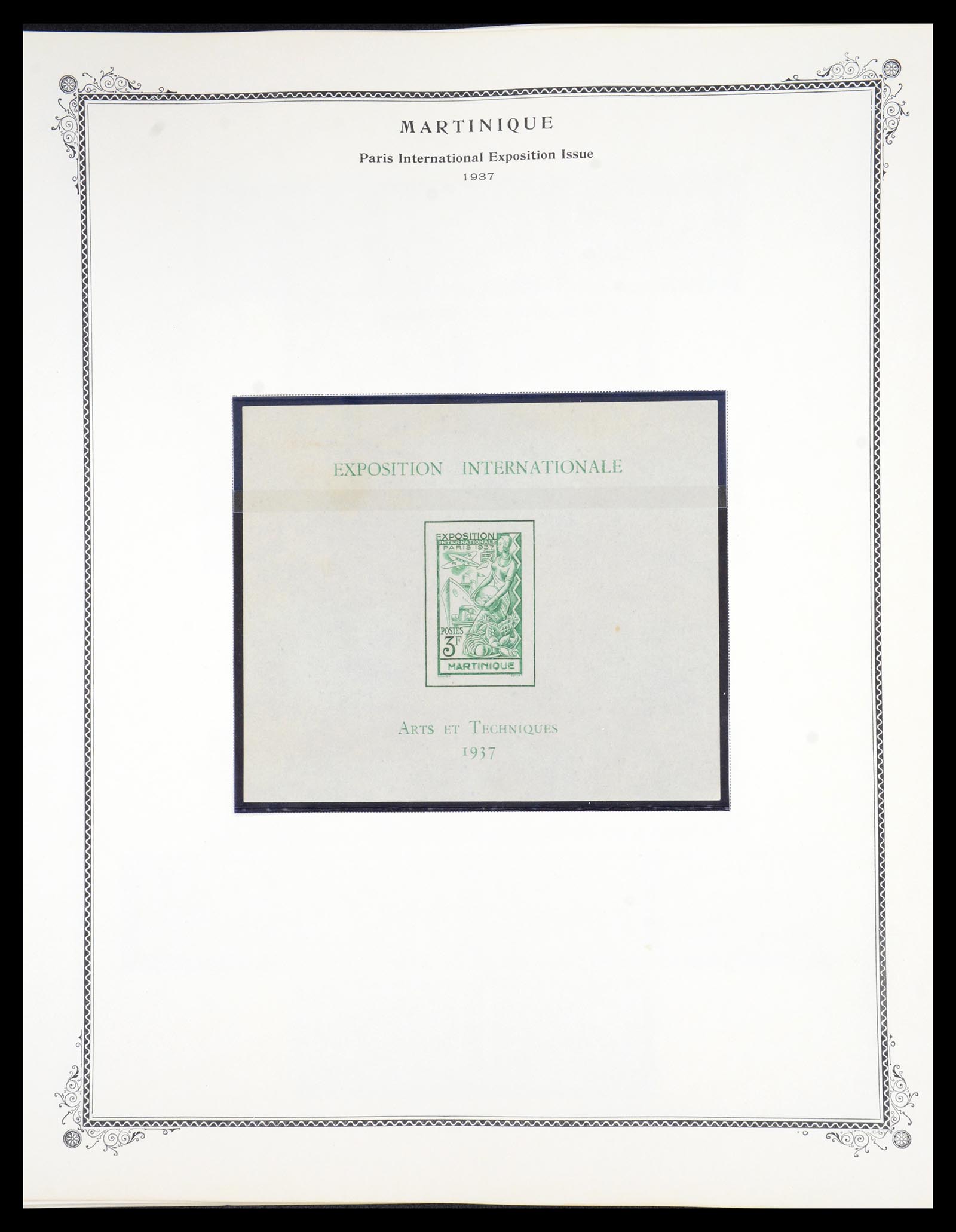 36772 016 - Postzegelverzameling 36772 Martinique 1886-1947.