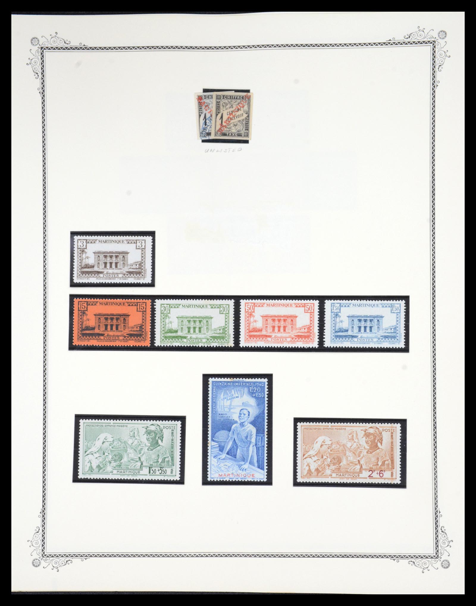36772 024 - Stamp collection 36772 Martinique 1886-1947.