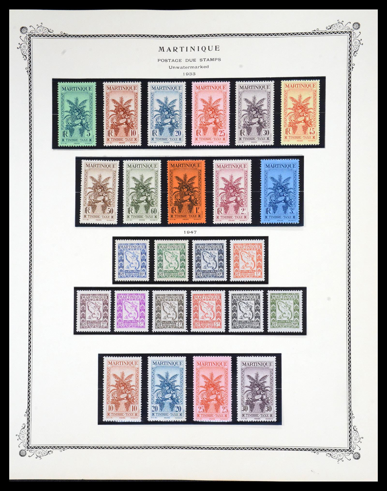 36772 026 - Stamp collection 36772 Martinique 1886-1947.