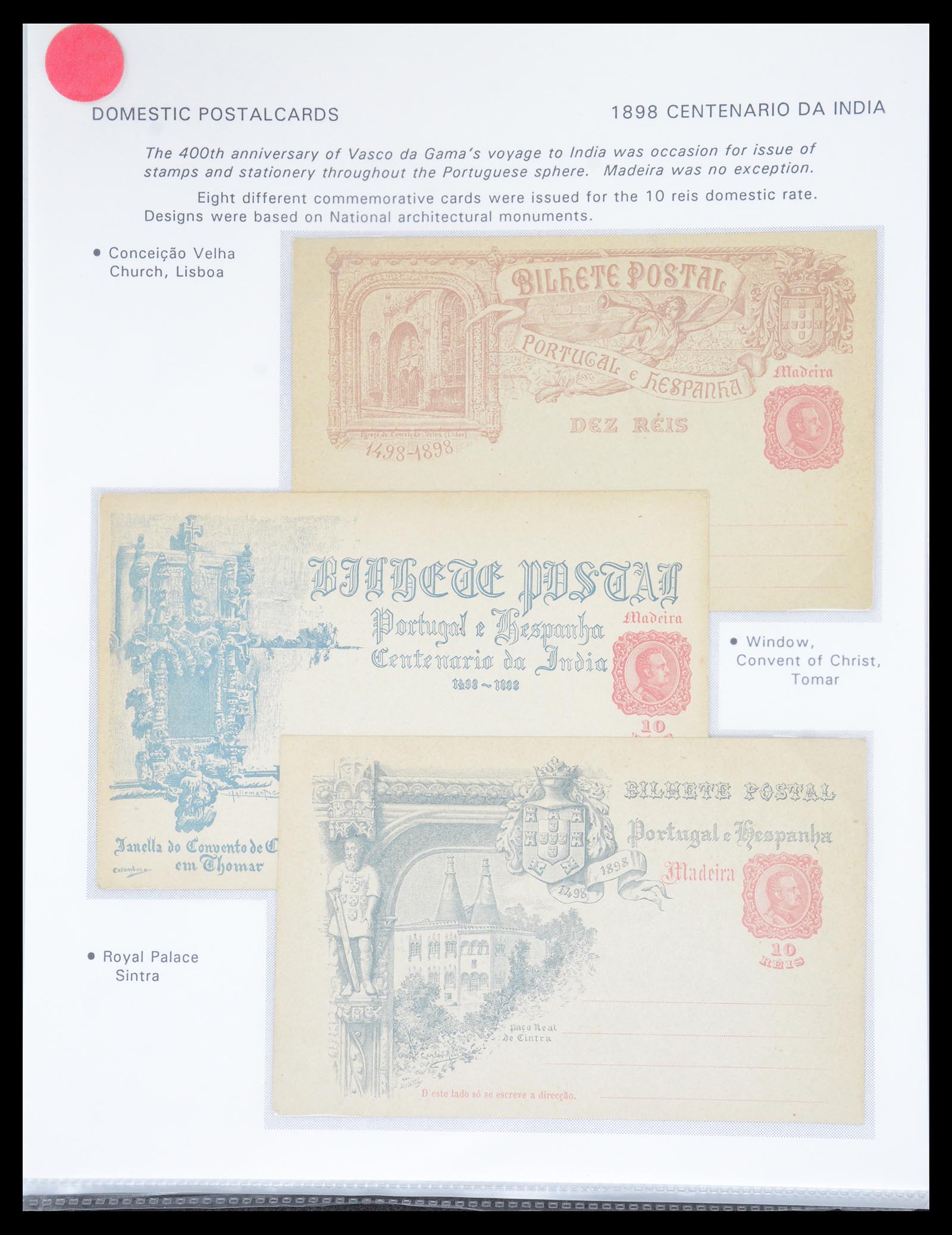 36781 008 - Stamp collection 36781 Madeira postal stationeries 1879-1948.