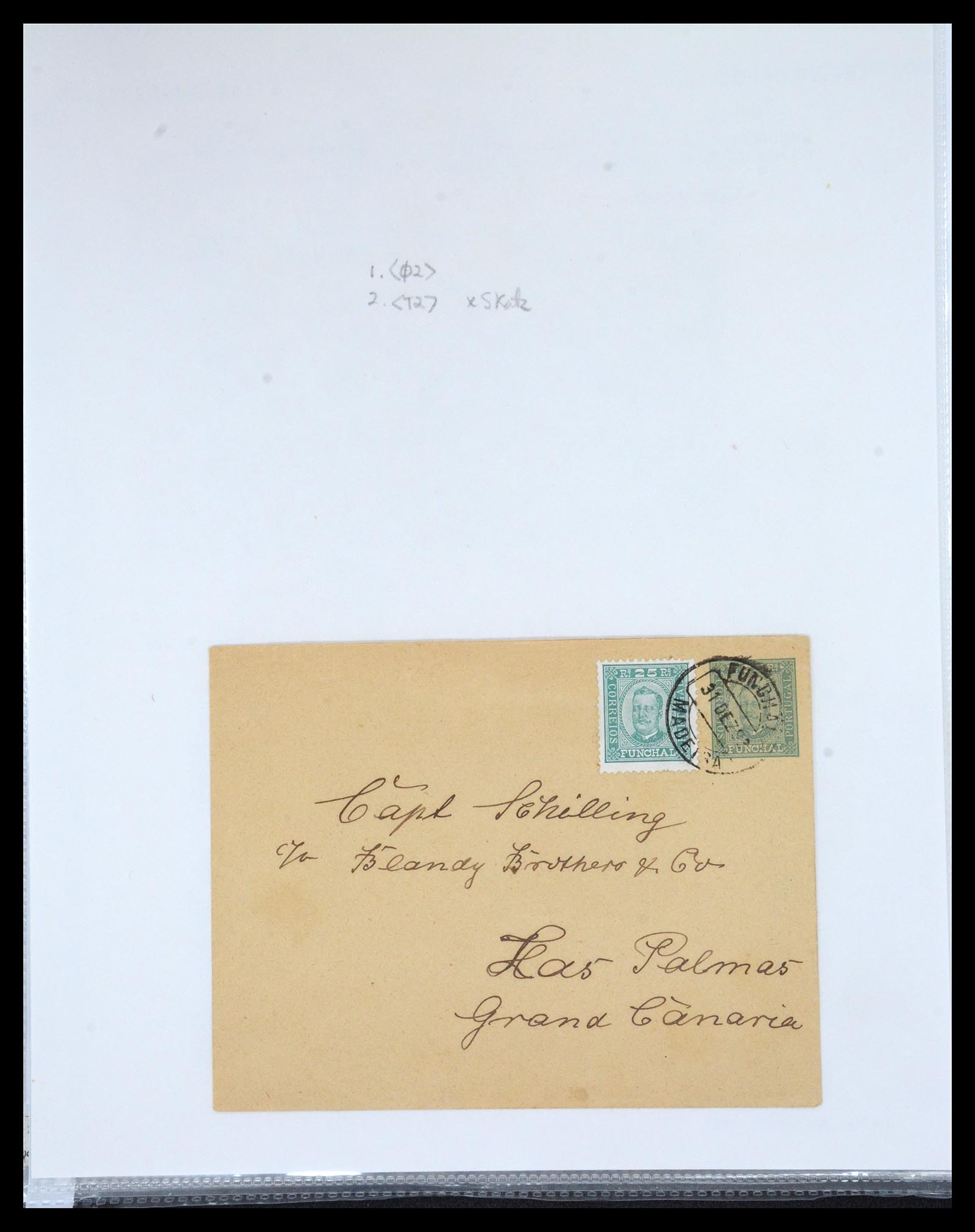36781 015 - Postzegelverzameling 36781 Madeira postwaardestukken 1879-1948.