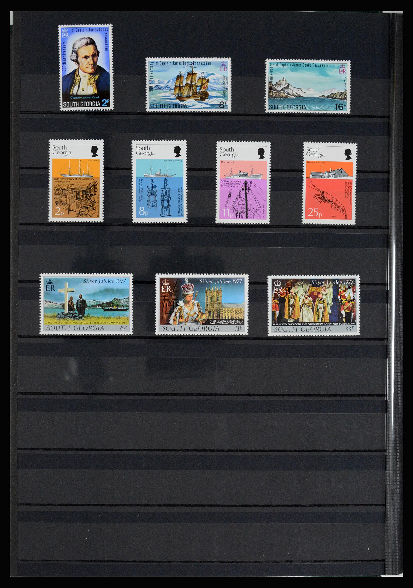 36784 050 - Postzegelverzameling 36784 Falkland Eilanden 1895-1997.