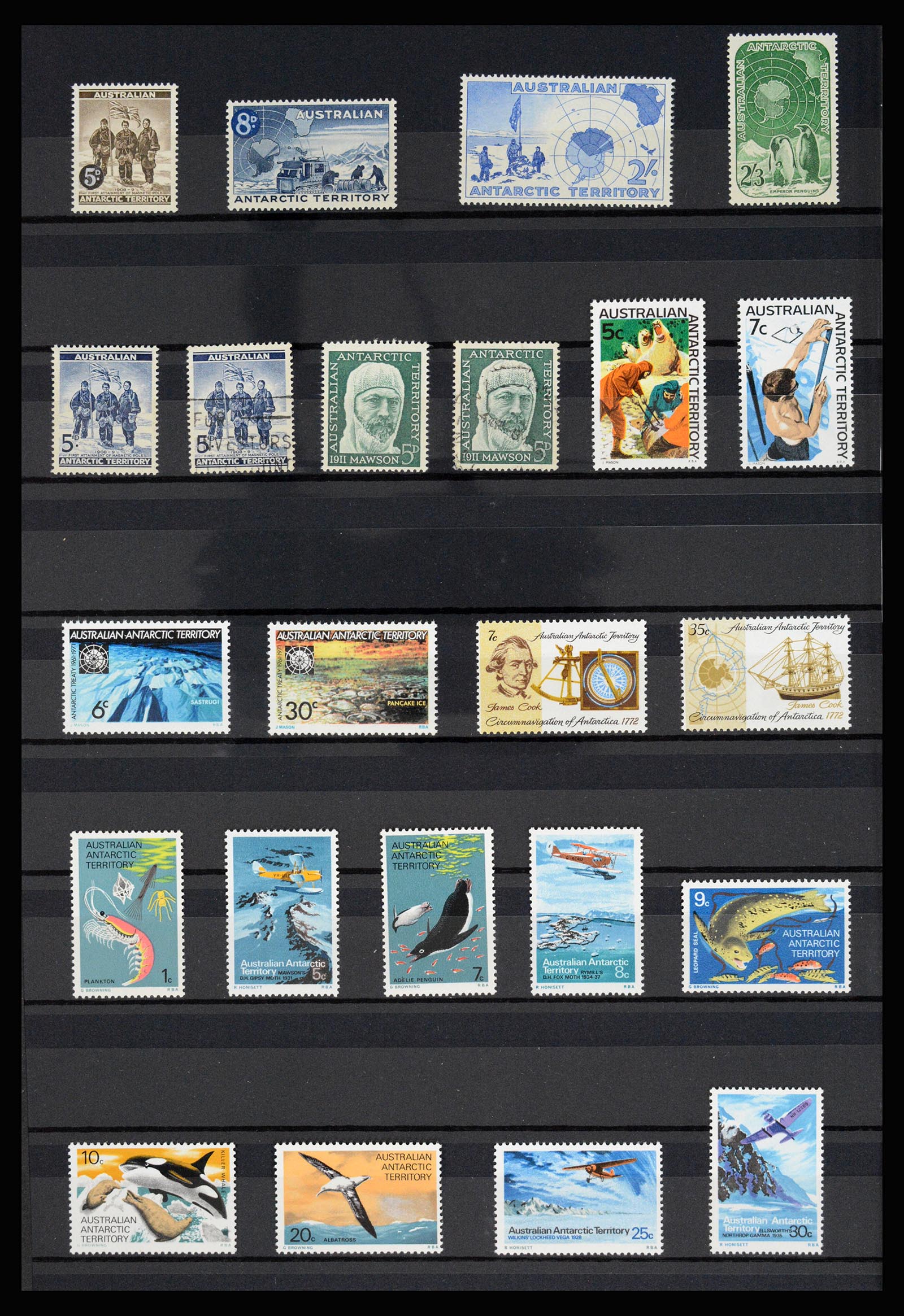 36784 082 - Postzegelverzameling 36784 Falkland Eilanden 1895-1997.