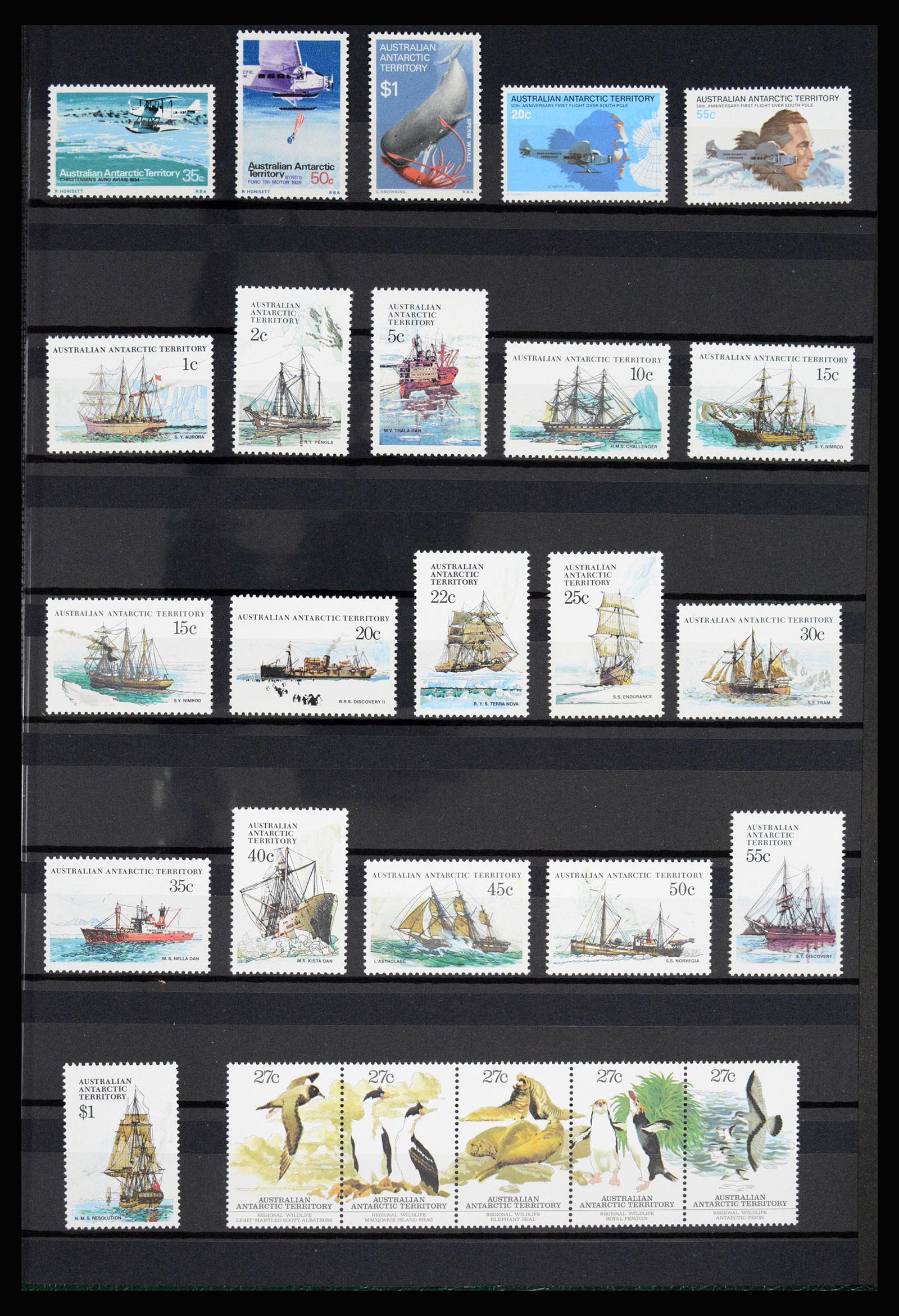 36784 083 - Postzegelverzameling 36784 Falkland Eilanden 1895-1997.