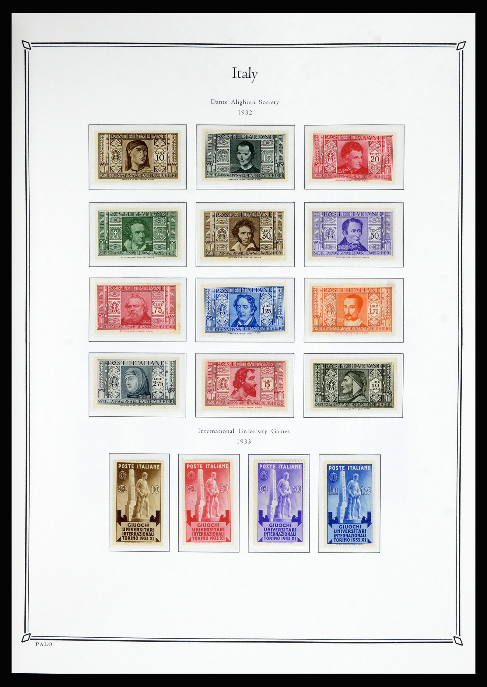36786 019 - Postzegelverzameling 36786 Italië en Egeïsche eilanden 1860-1990.