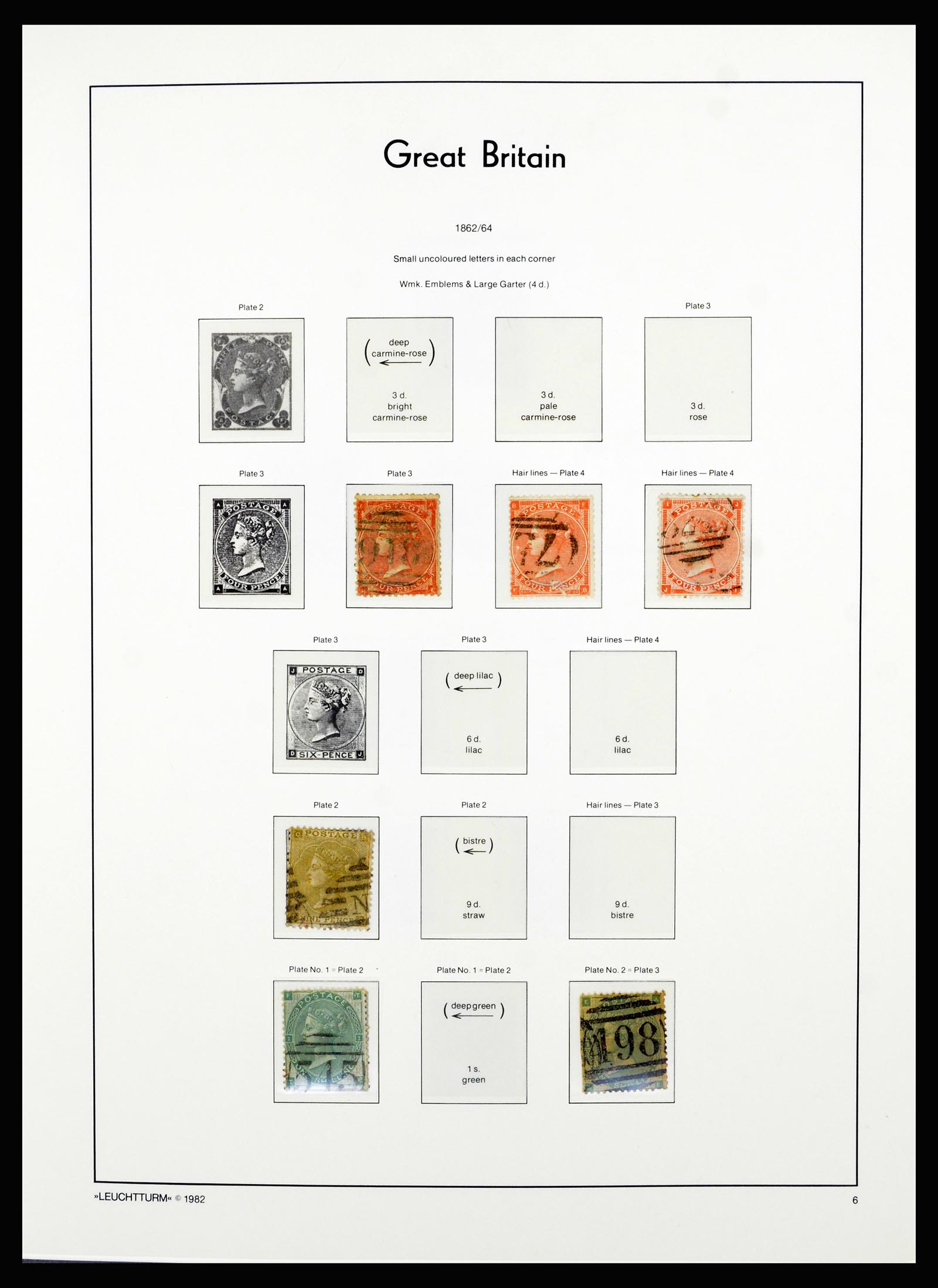 36787 007 - Postzegelverzameling 36787 Engeland 1840-2000.