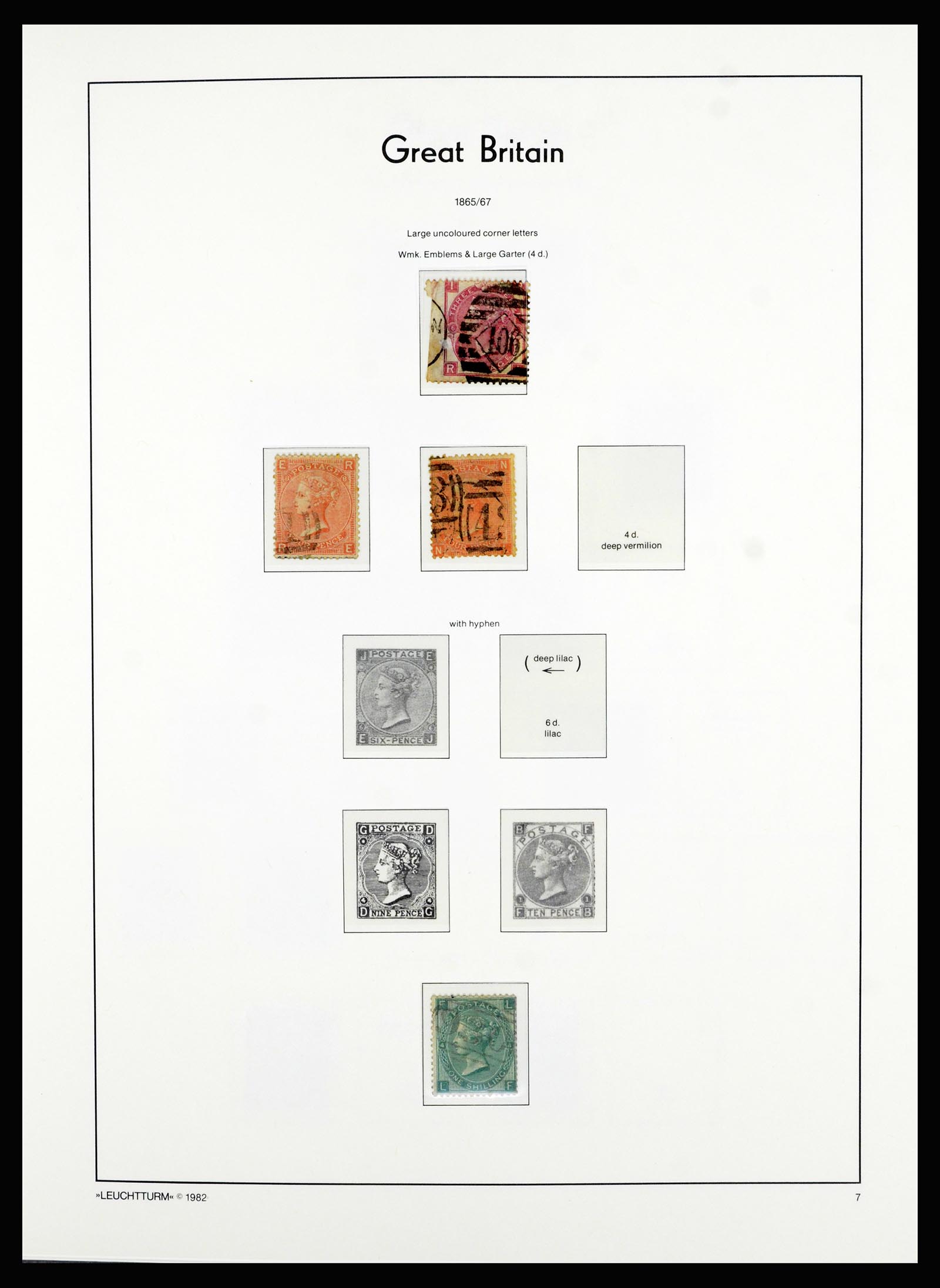 36787 008 - Postzegelverzameling 36787 Engeland 1840-2000.