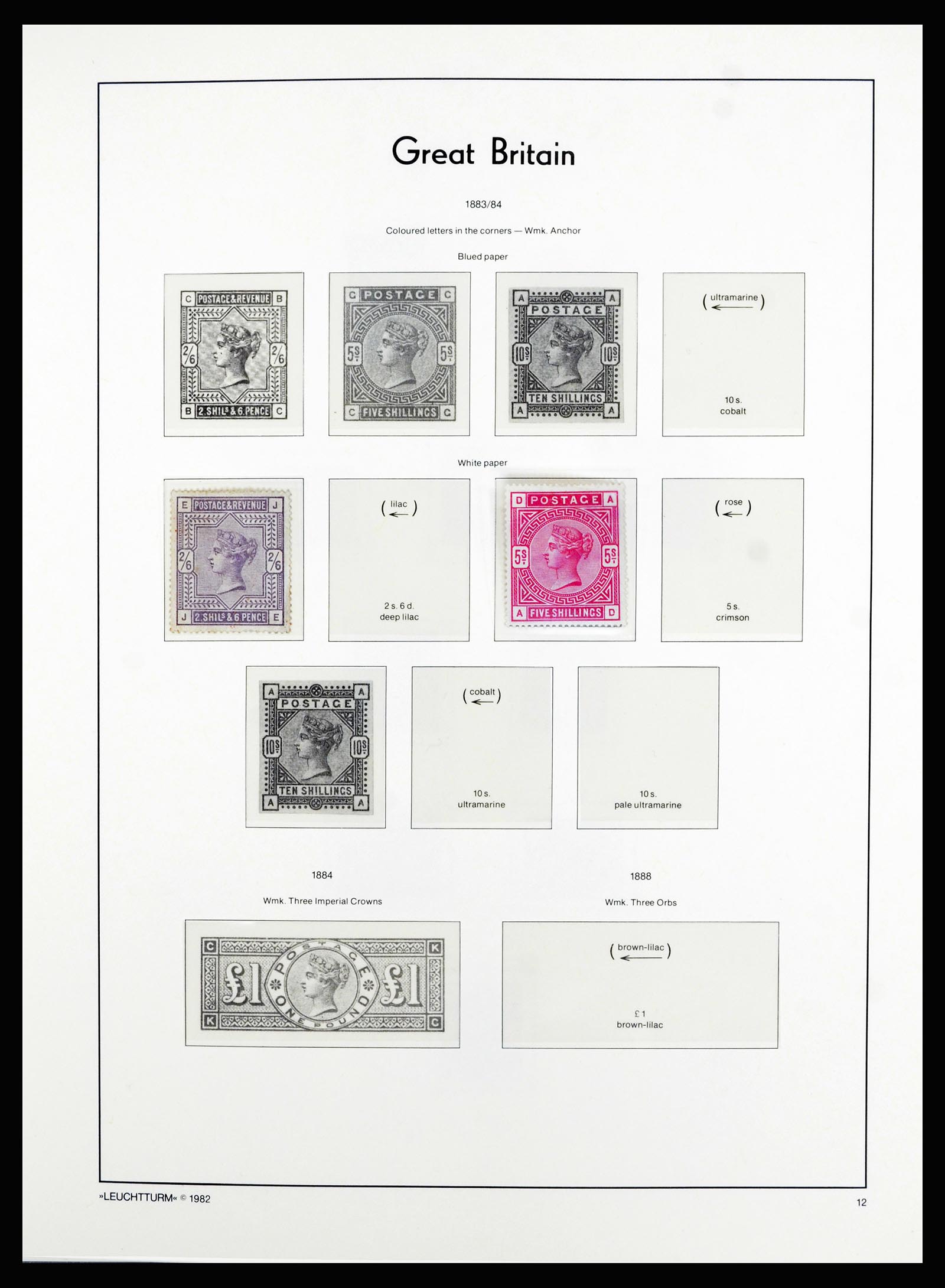 36787 013 - Stamp collection 36787 Great Britain 1840-2000.