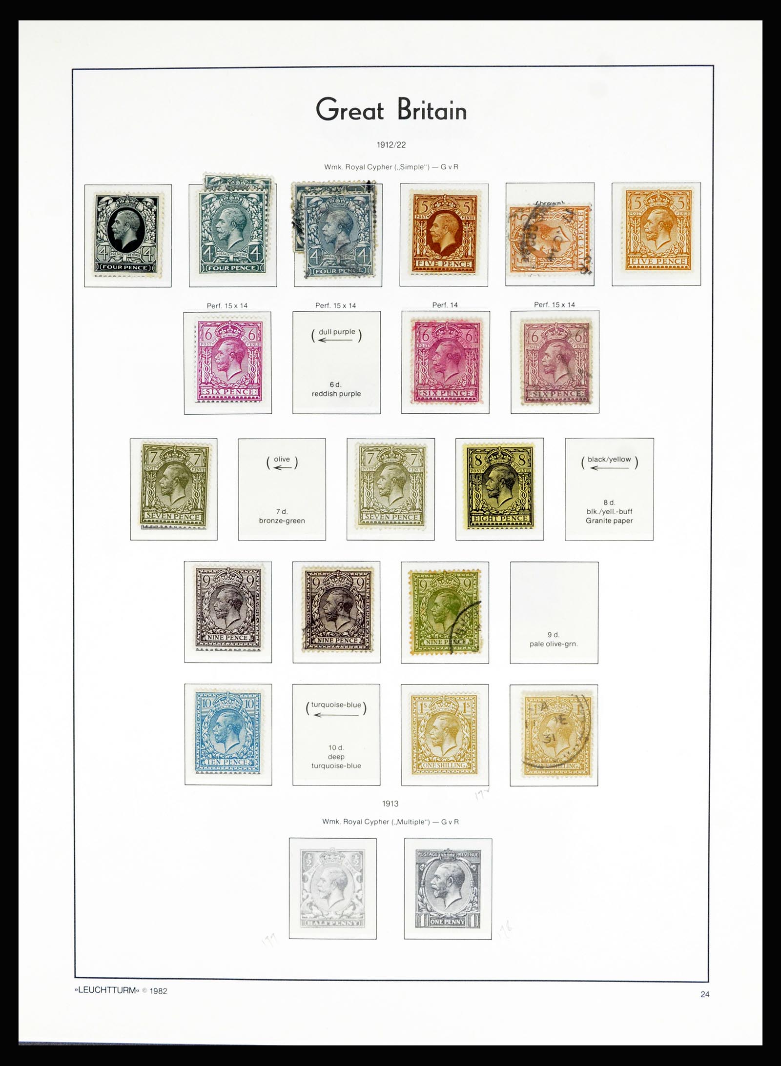 36787 025 - Stamp collection 36787 Great Britain 1840-2000.