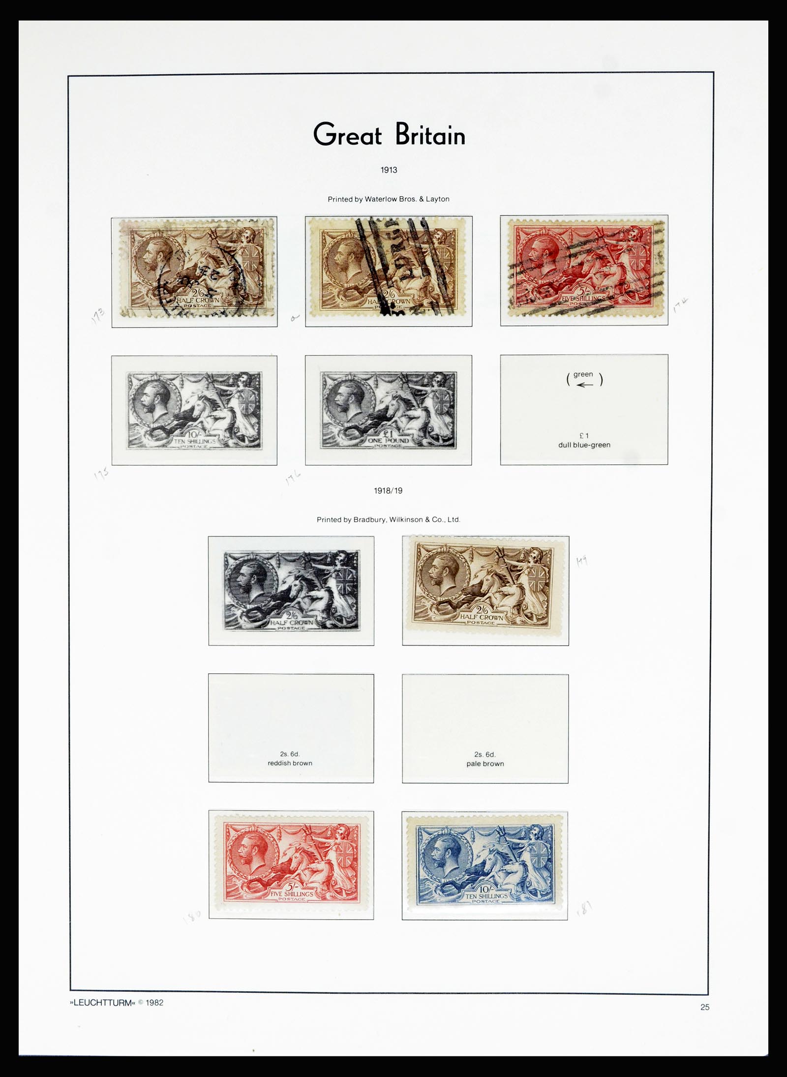 36787 026 - Stamp collection 36787 Great Britain 1840-2000.