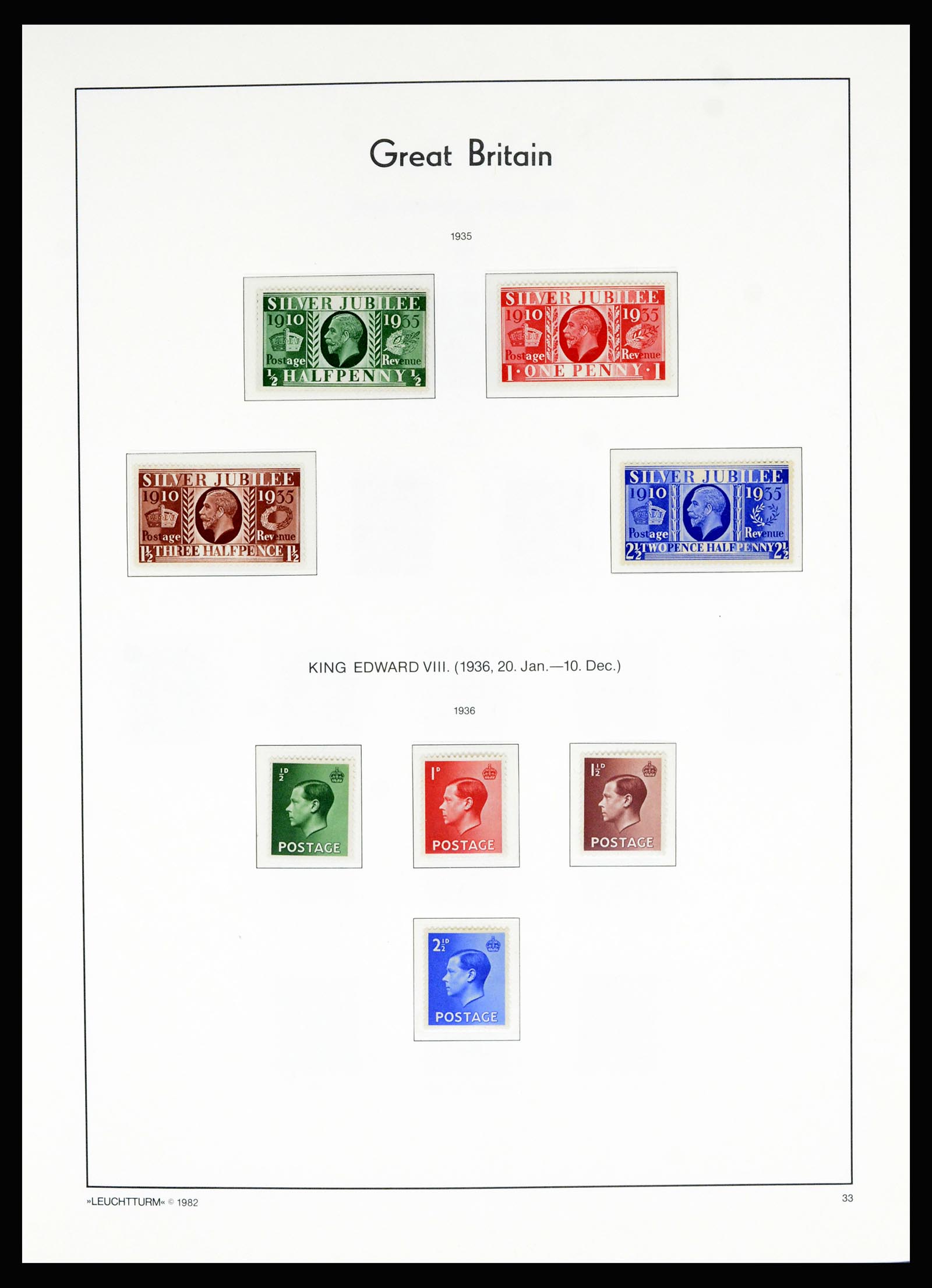 36787 032 - Stamp collection 36787 Great Britain 1840-2000.